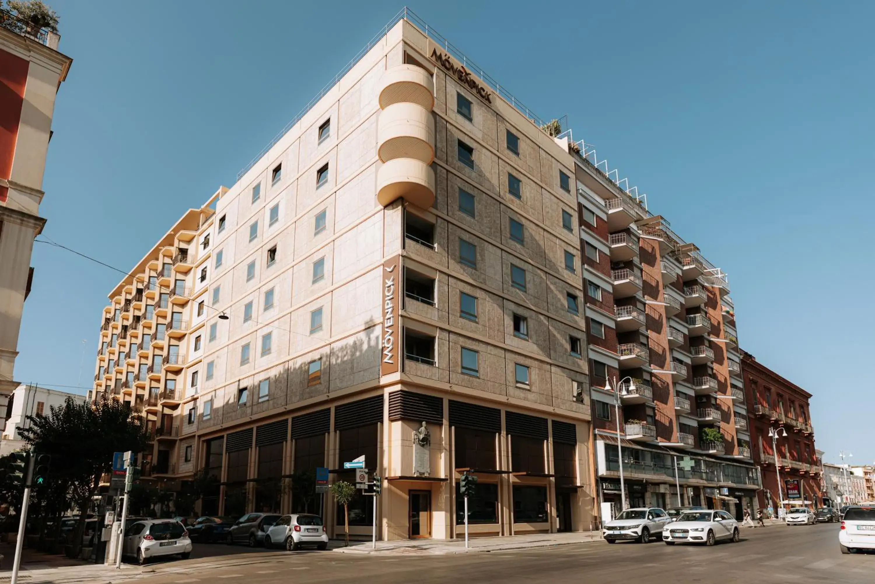Property building in Mövenpick Hotel Bari Property building in Mövenpick Hotel Bari