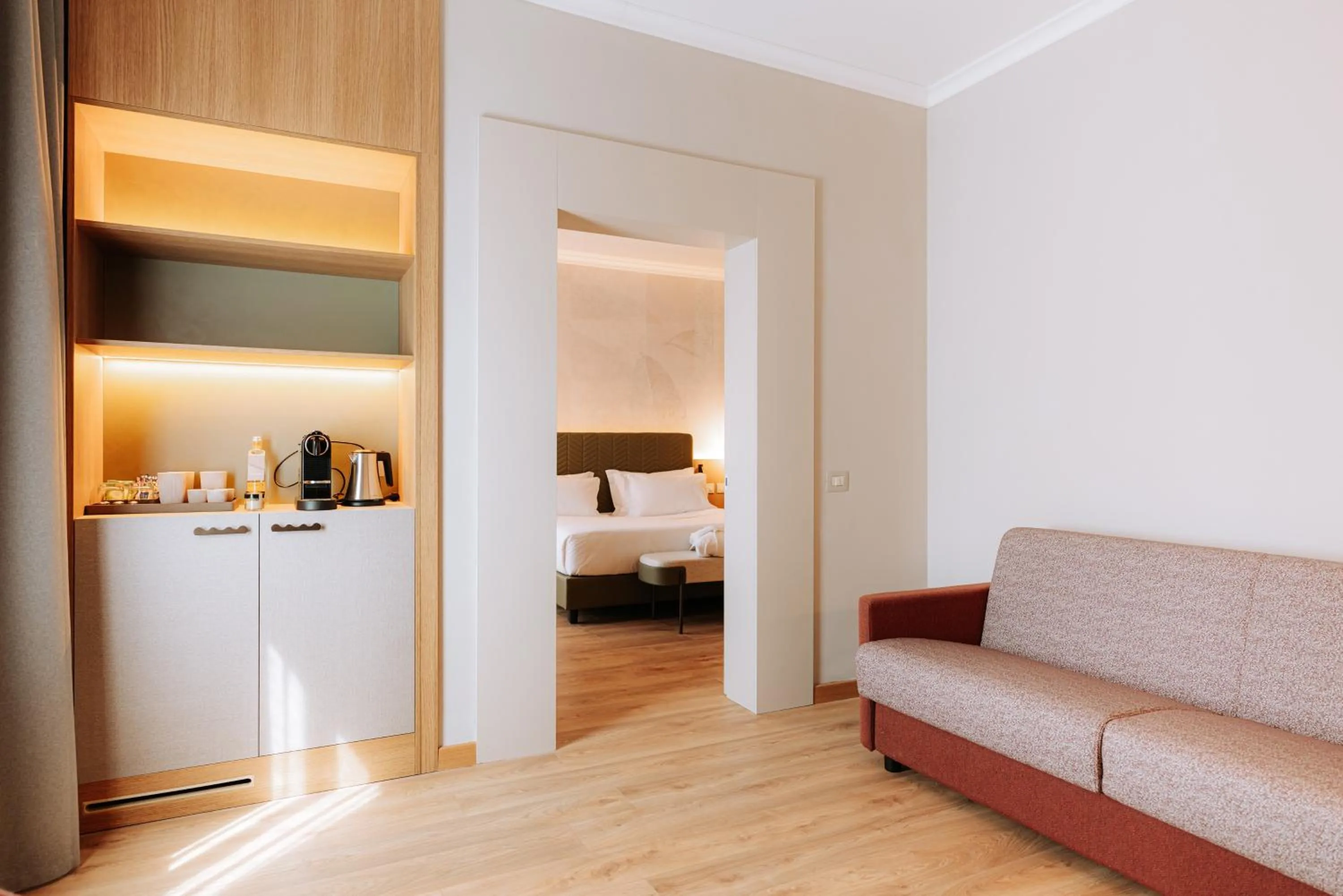 Bed in Mövenpick Hotel Bari