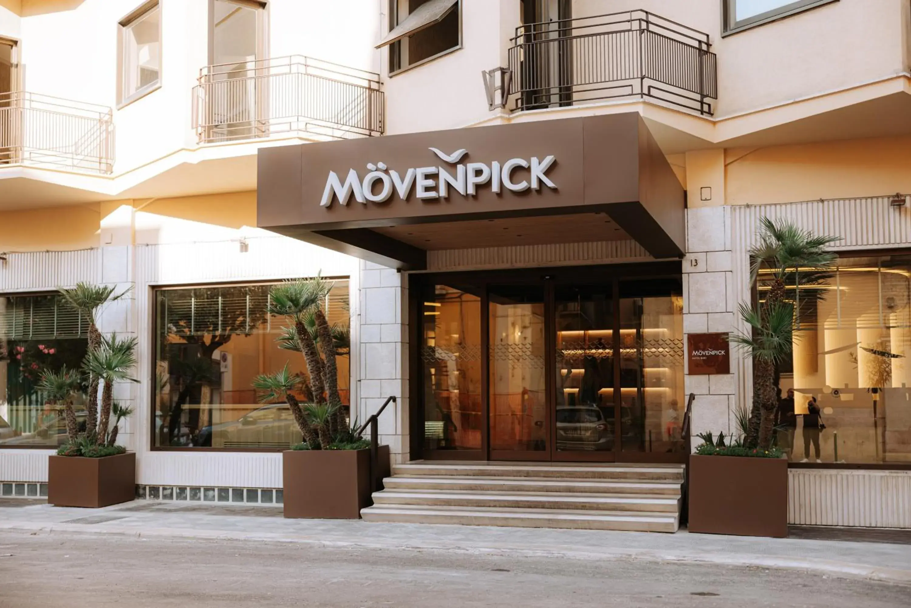 Property building in Mövenpick Hotel Bari Property building in Mövenpick Hotel Bari