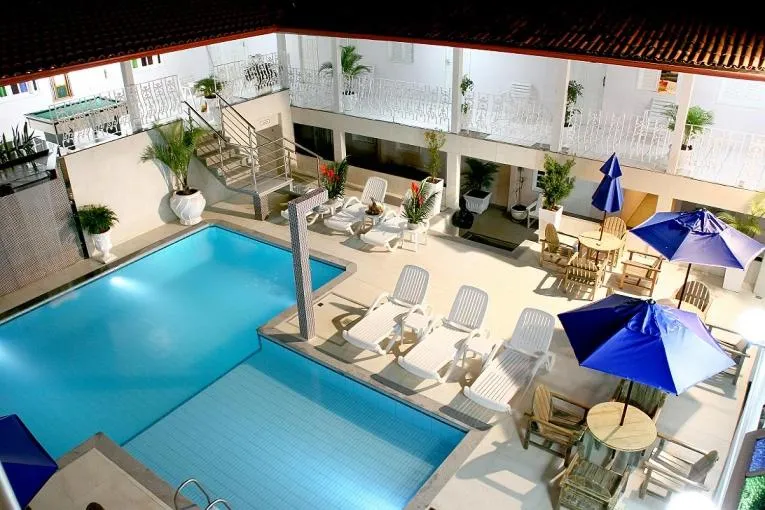 Swimming pool in Ancoradouro Hotel - Centro De Porto Seguro