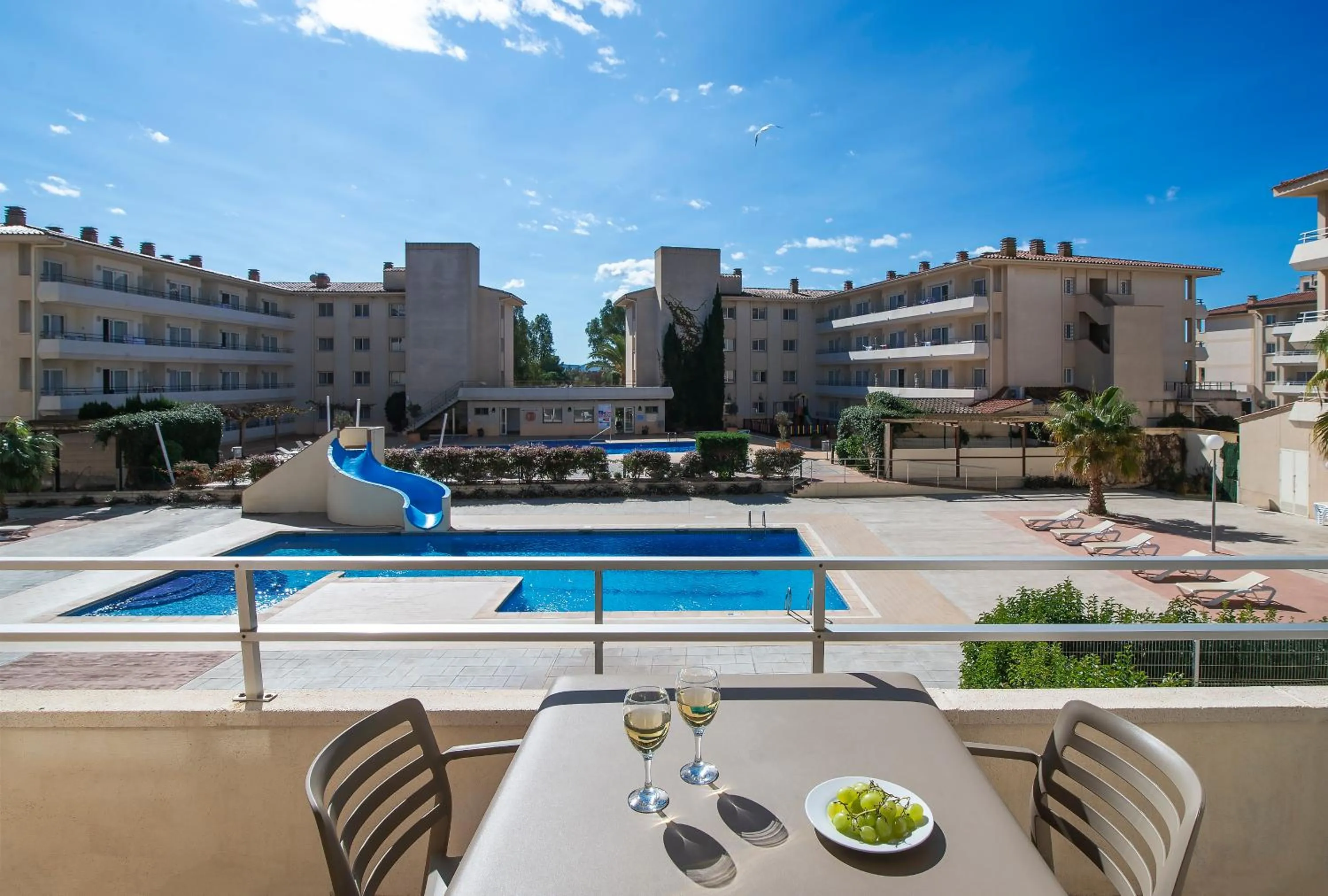 Balcony/Terrace in Pierre & Vacances Estartit Playa