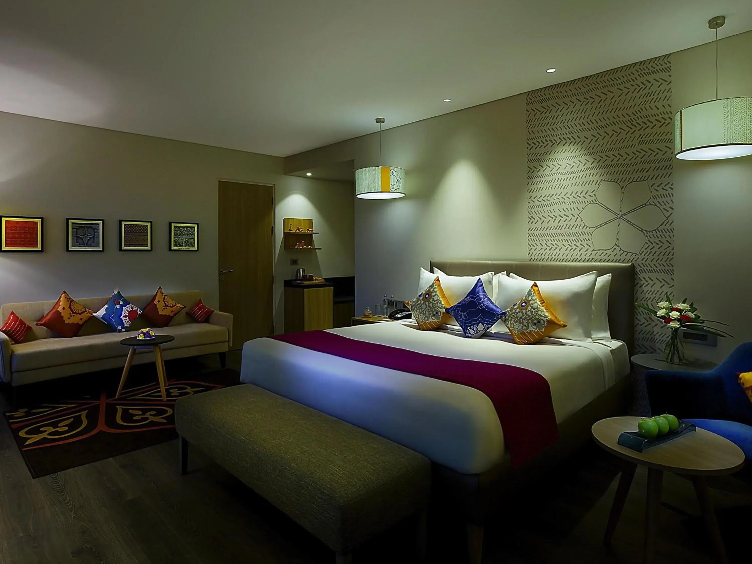 Bedroom, Bed in Grand Mercure Mysore - An Accor Brand Bedroom, Bed in Grand Mercure Mysore - An Accor Brand