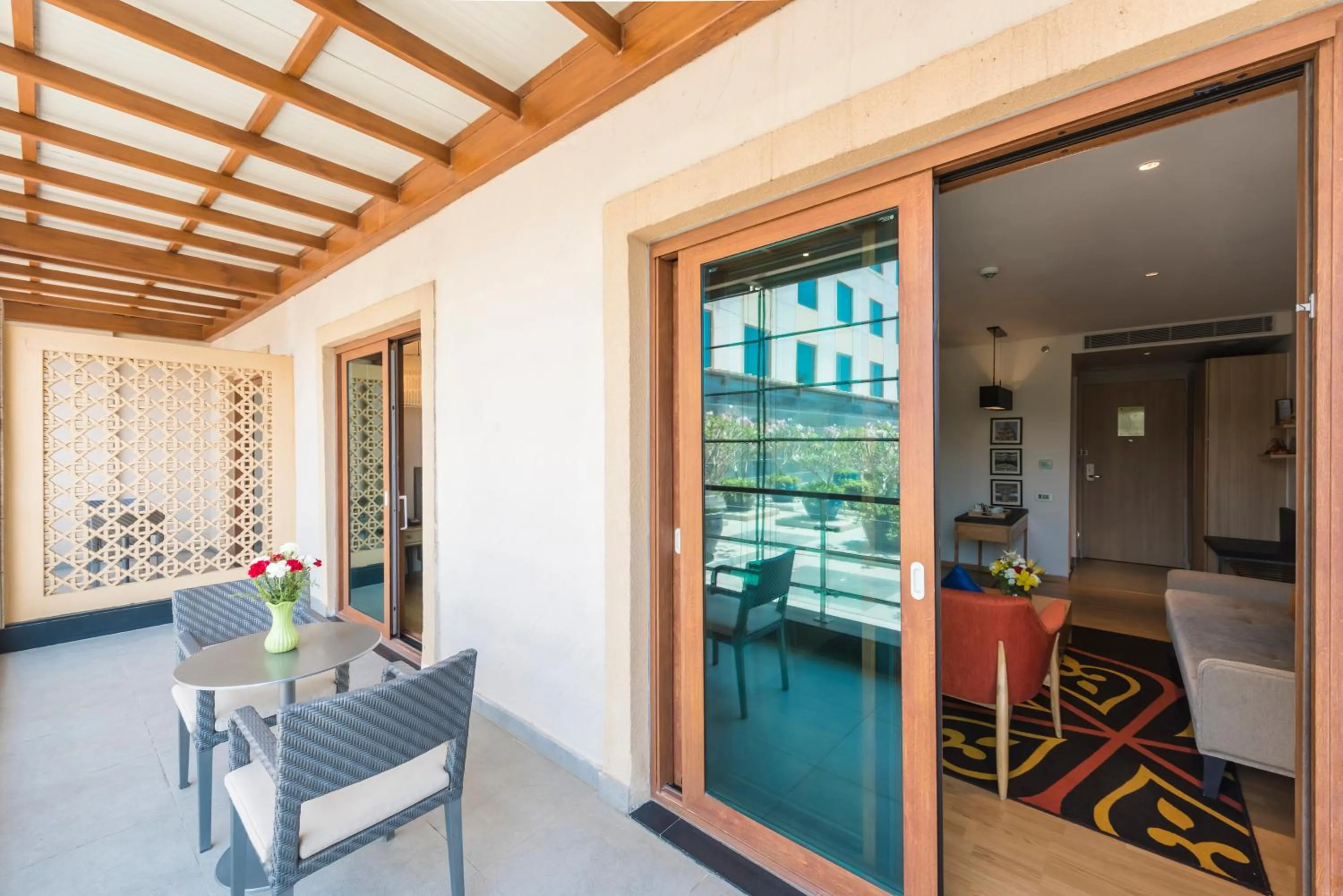 Patio in Grand Mercure Mysore - An Accor Brand