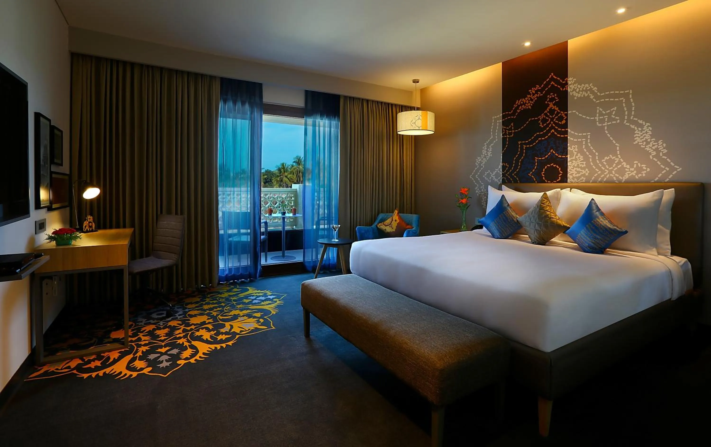 Photo of the whole room, Bed in Grand Mercure Mysore - An Accor Brand