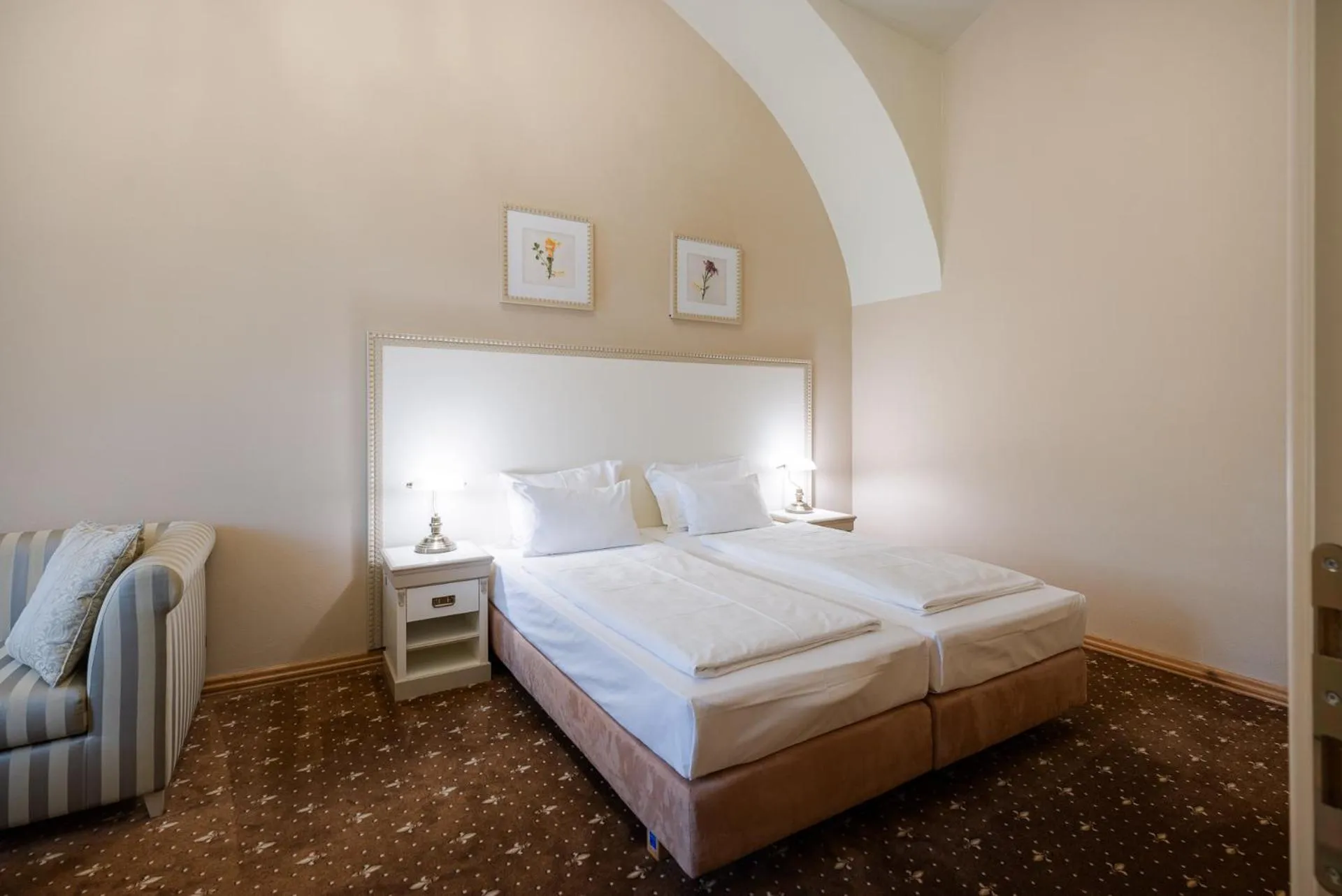 Bed in Hotel Gino Park Palace - Kaštieľ Orlové