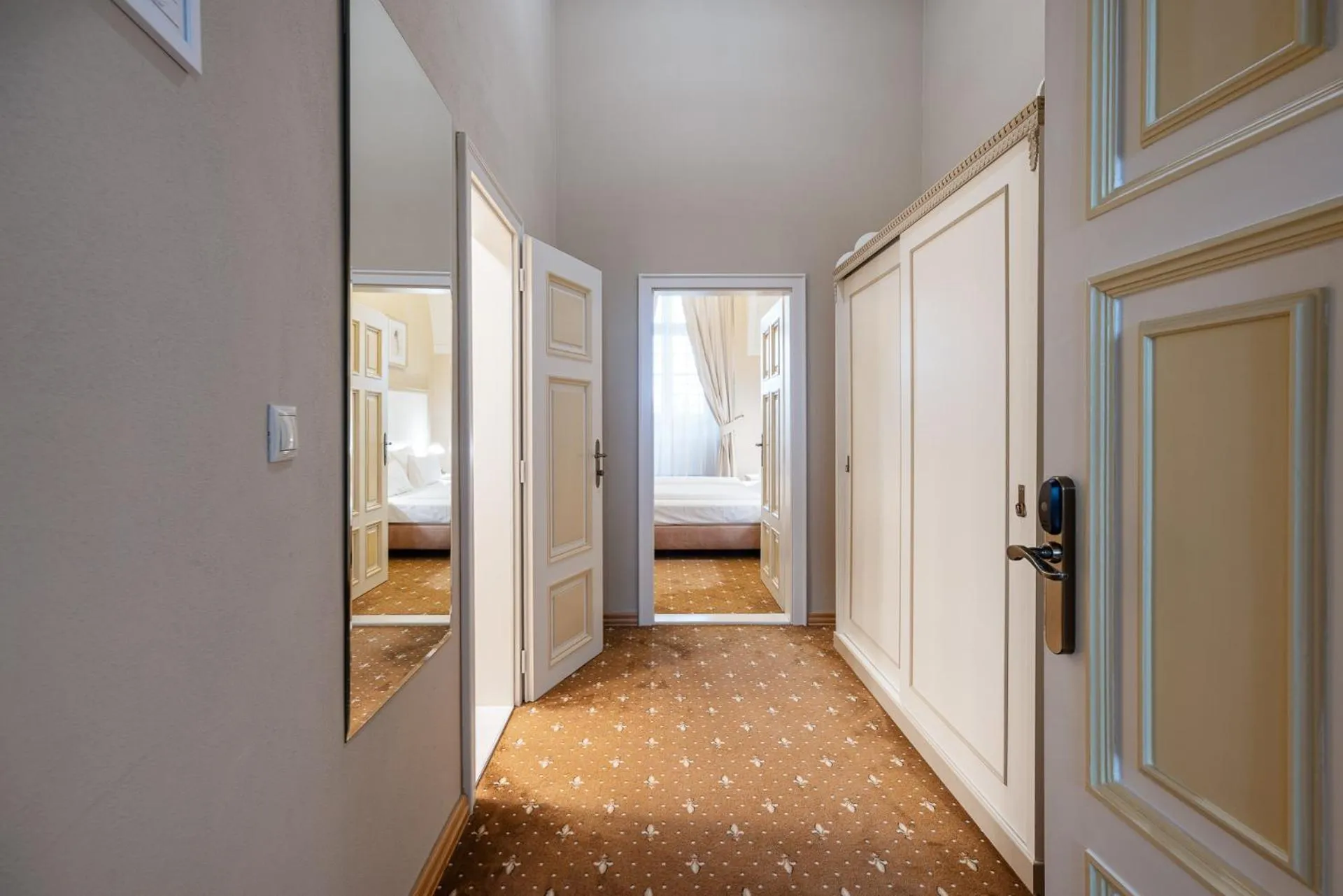 Bed in Hotel Gino Park Palace - Kaštieľ Orlové