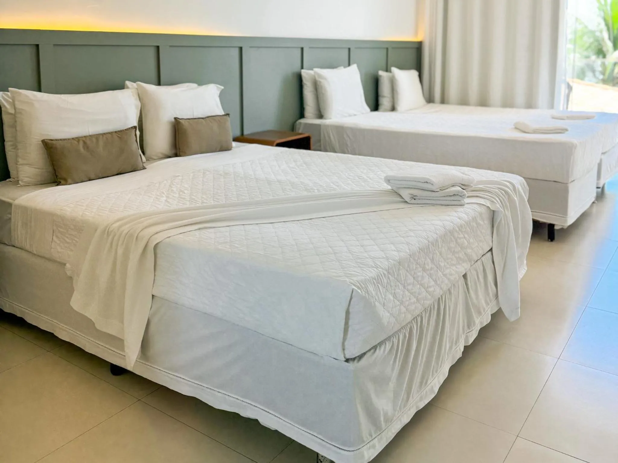 Bed in Hotel Premium Recanto da Passagem