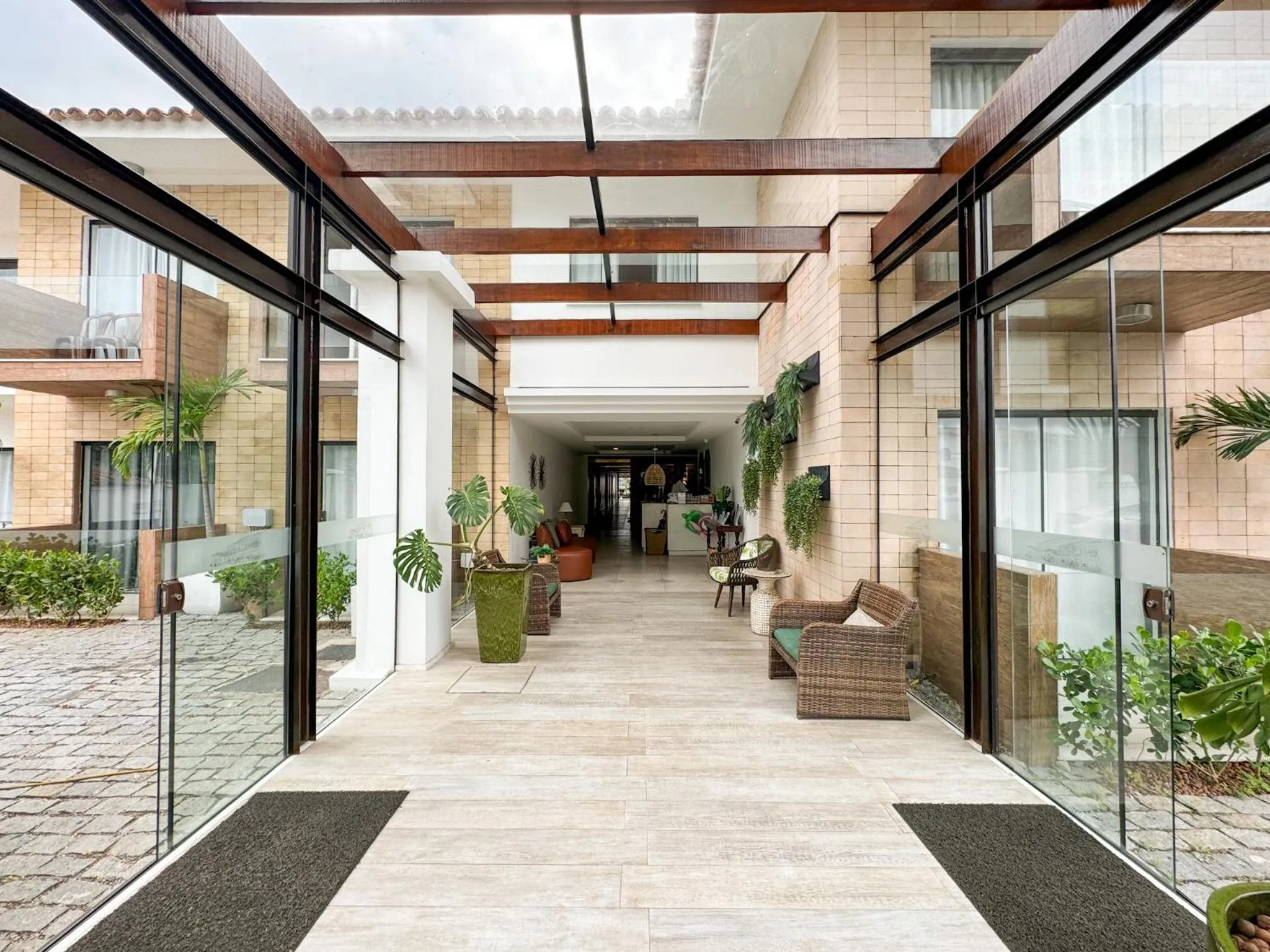 Lobby or reception in Hotel Premium Recanto da Passagem