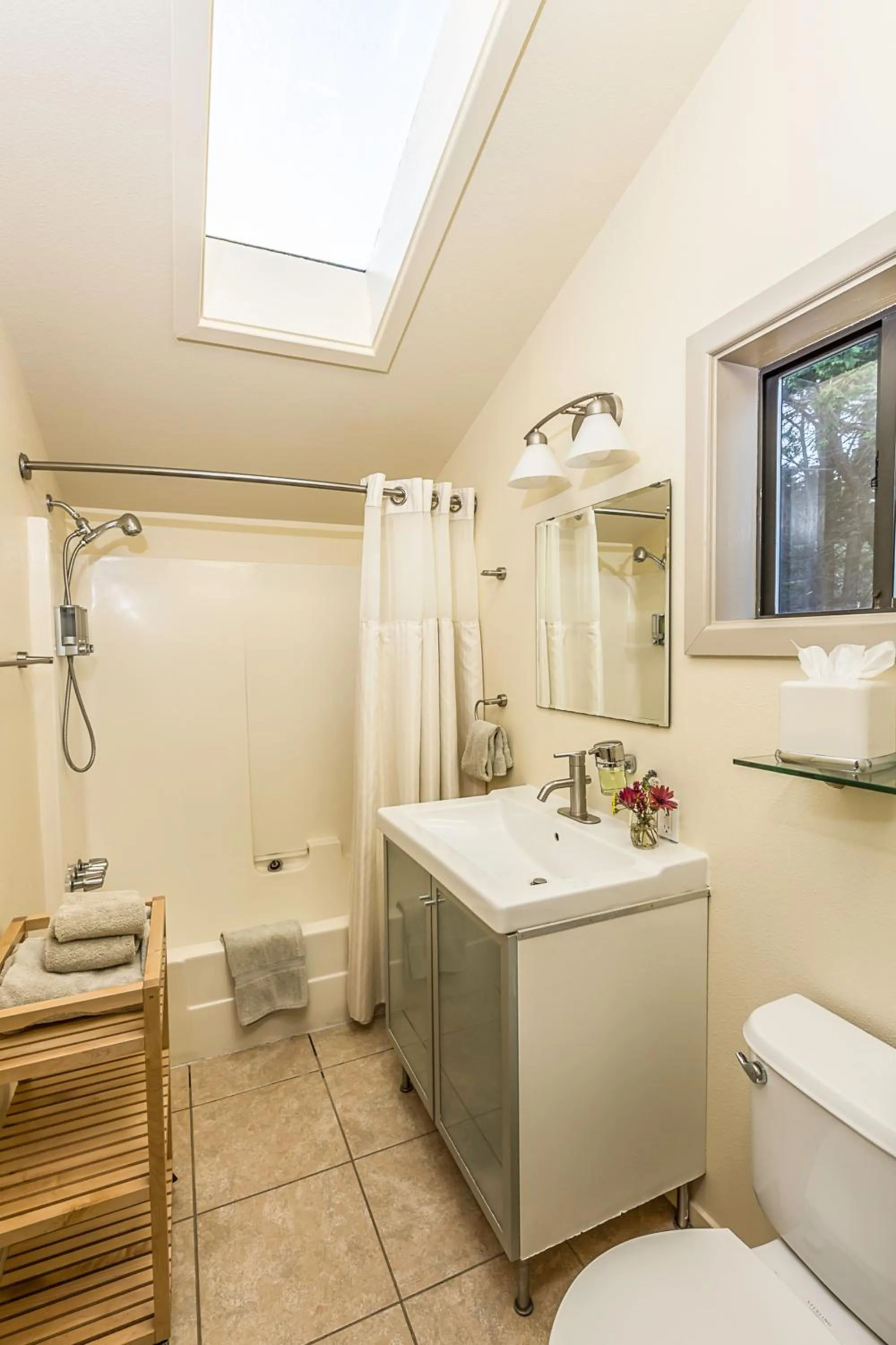 Shower in Cottages at Little River Cove