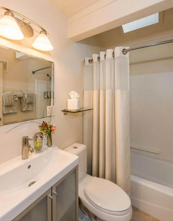 Shower in Cottages at Little River Cove