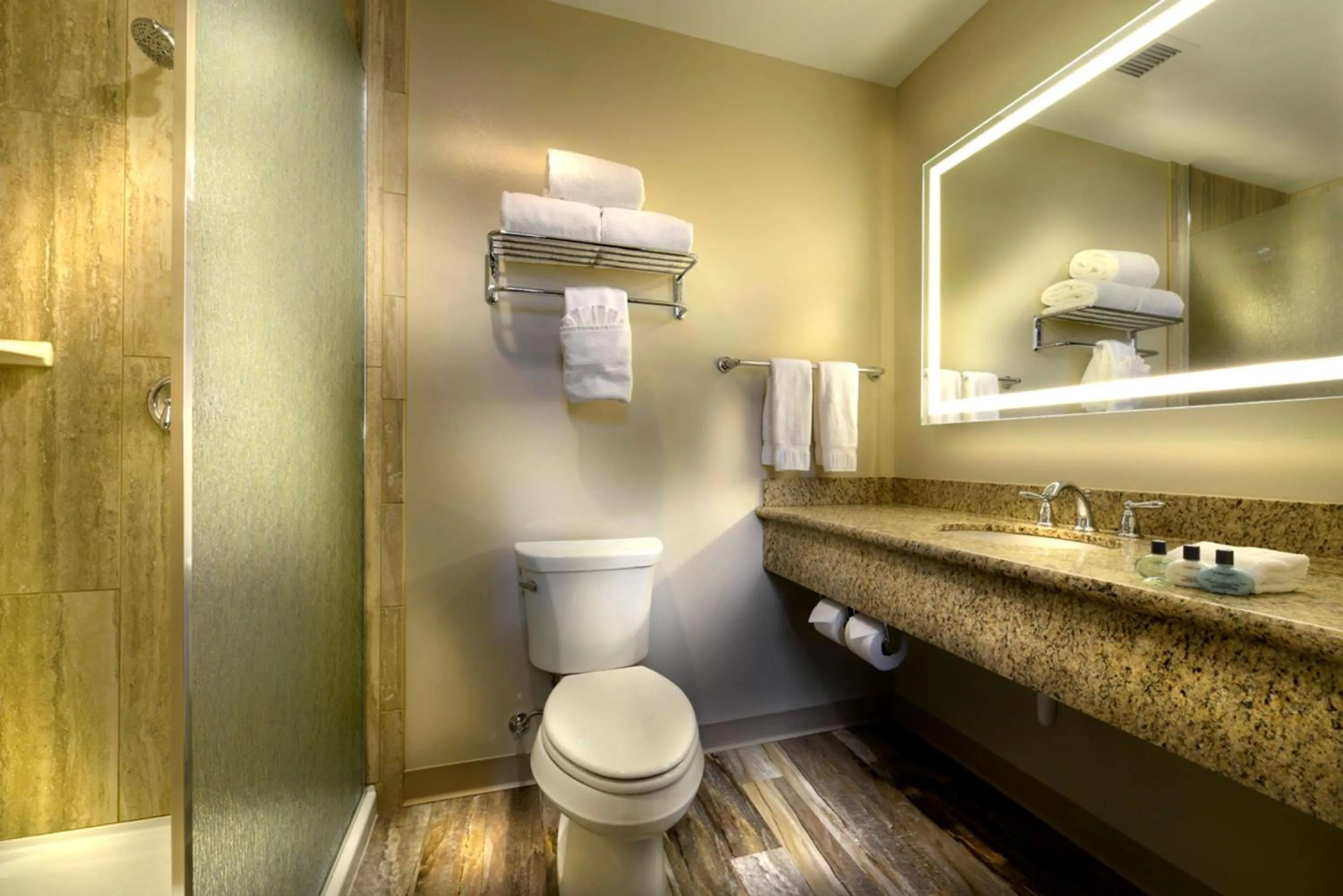 Bathroom in Hotel Maison Yakima Tapestry Collection by Hilton