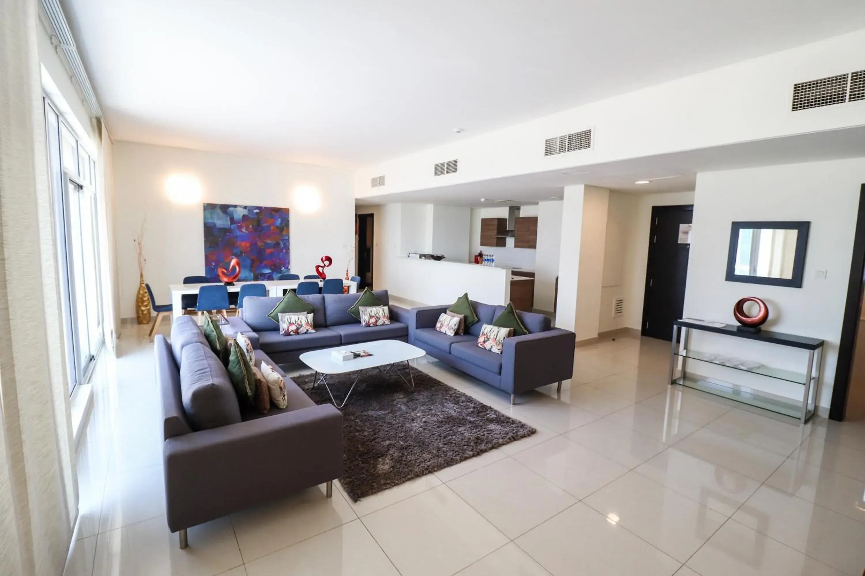 Living room, Seating Area in Gulf Suites Hotel Amwaj