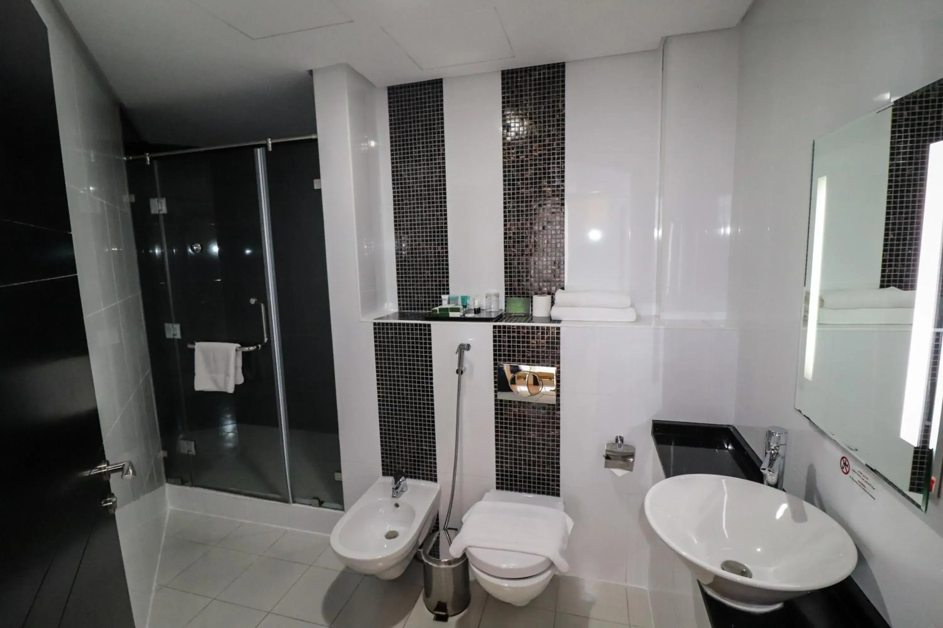 Bathroom in Gulf Suites Hotel Amwaj