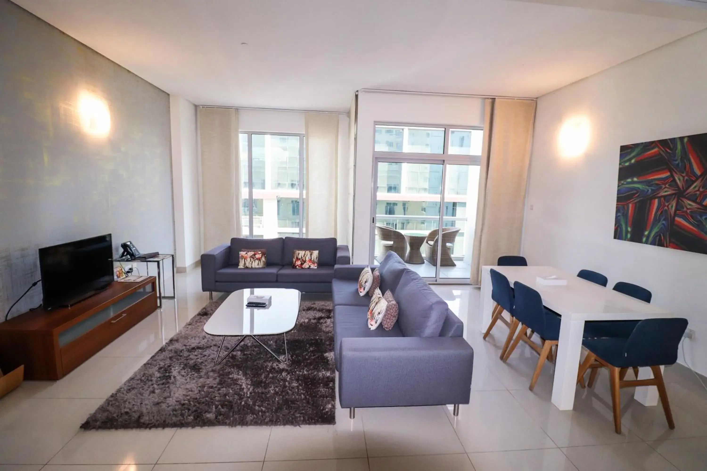 Living room, Seating Area in Gulf Suites Hotel Amwaj