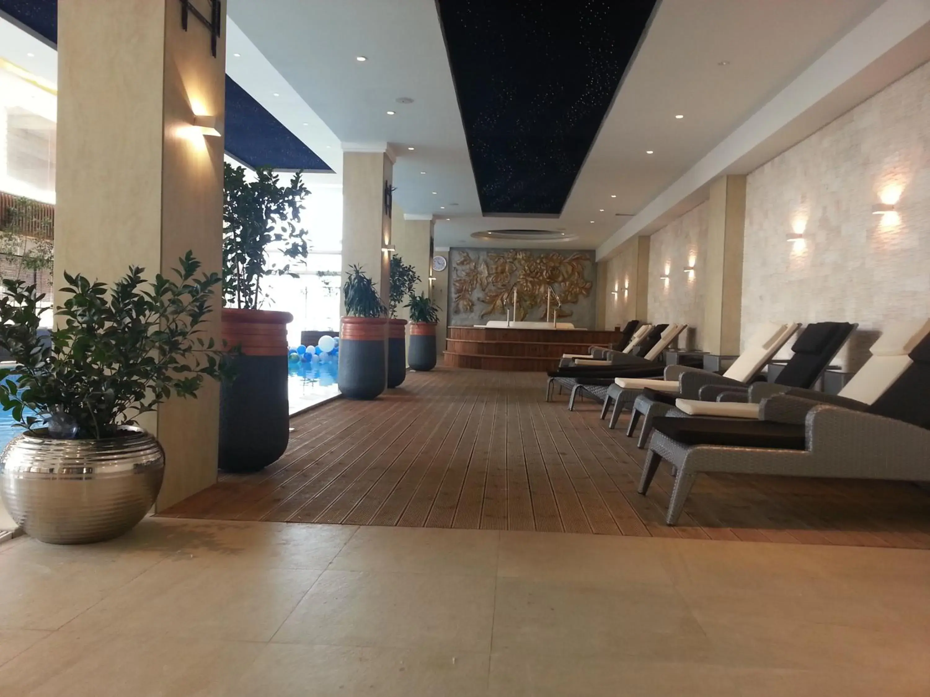 Swimming pool in Grand Eliana Hotel Conference & Spa Swimming pool in Grand Eliana Hotel Conference & Spa