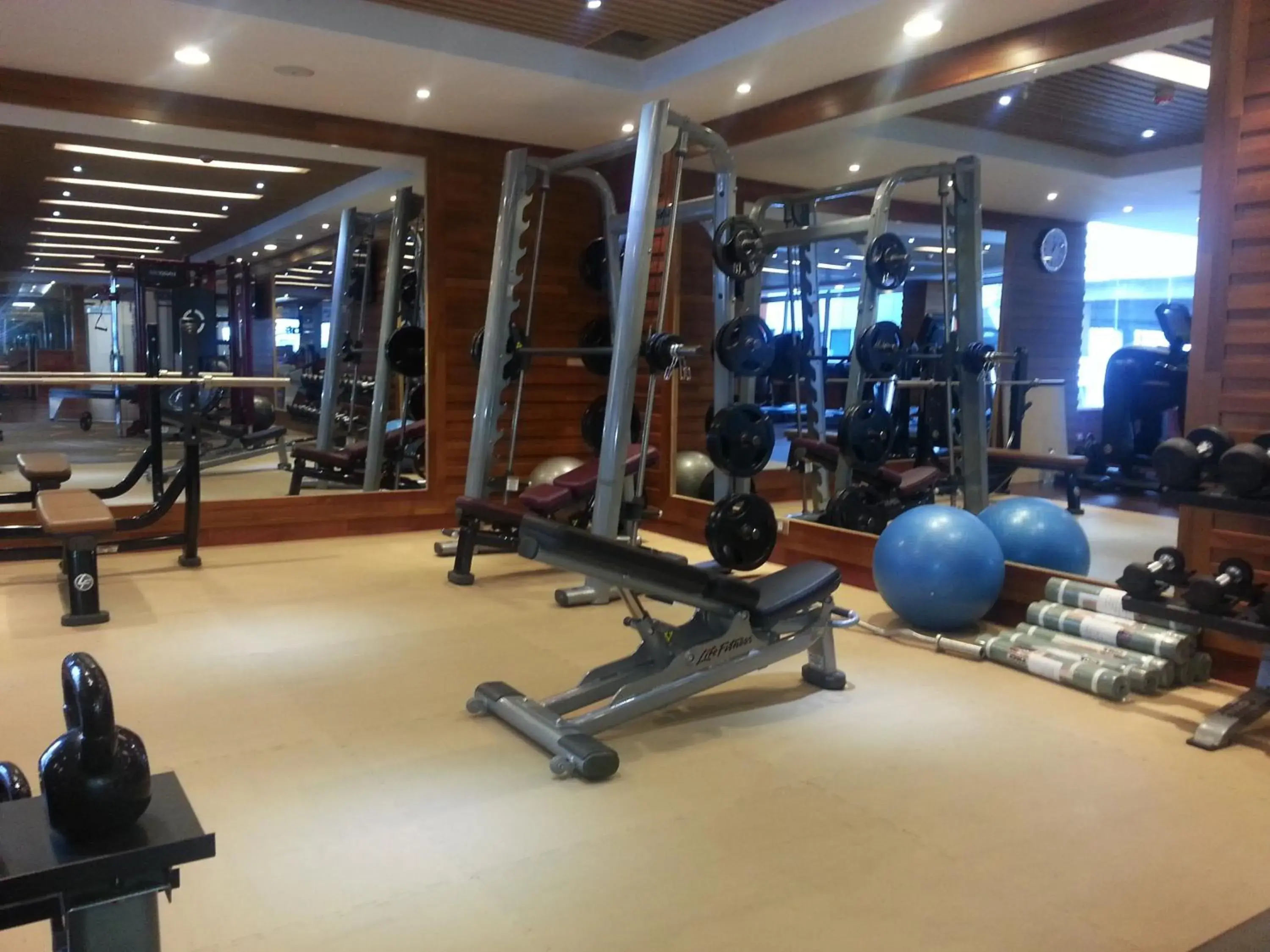 Fitness centre/facilities in Grand Eliana Hotel Conference & Spa Fitness centre/facilities in Grand Eliana Hotel Conference & Spa