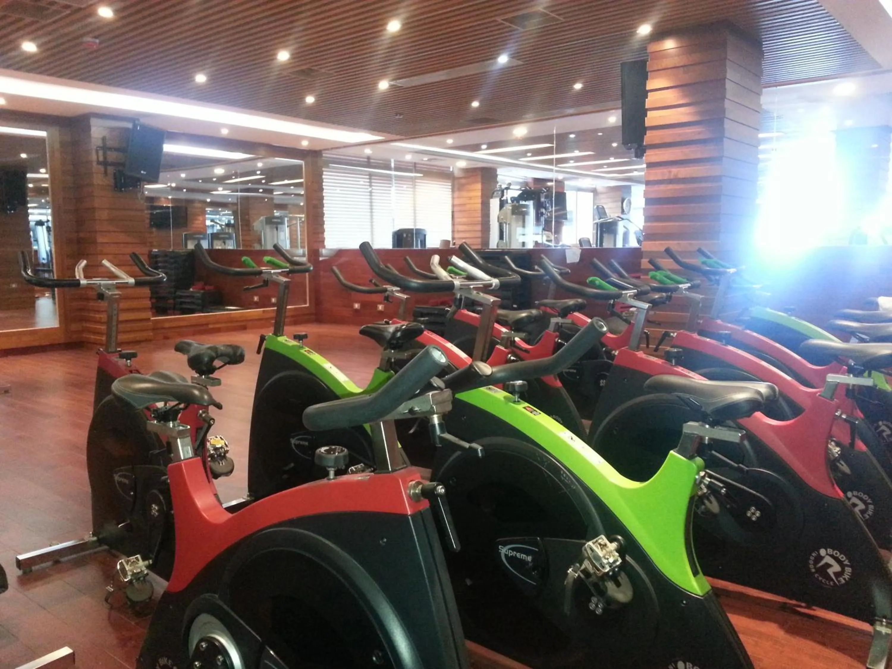 Fitness centre/facilities in Grand Eliana Hotel Conference & Spa