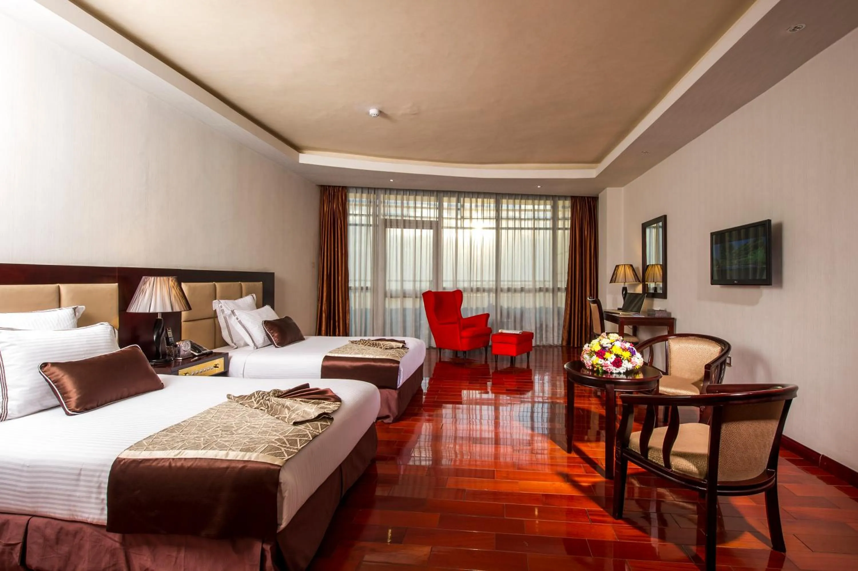 Bedroom, Bed in Grand Eliana Hotel Conference & Spa