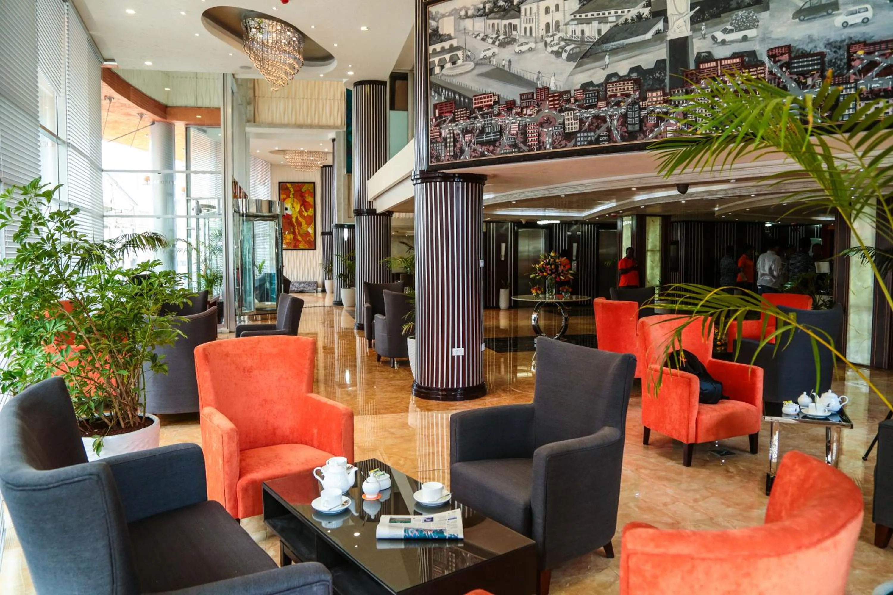 Facade/entrance in Grand Eliana Hotel Conference & Spa