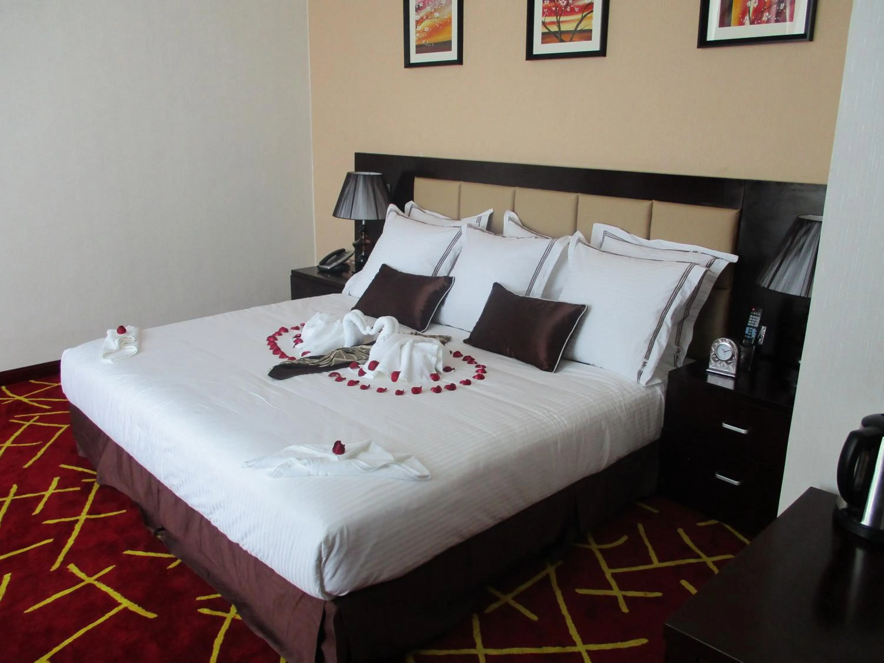 Photo of the whole room, Bed in Grand Eliana Hotel Conference & Spa