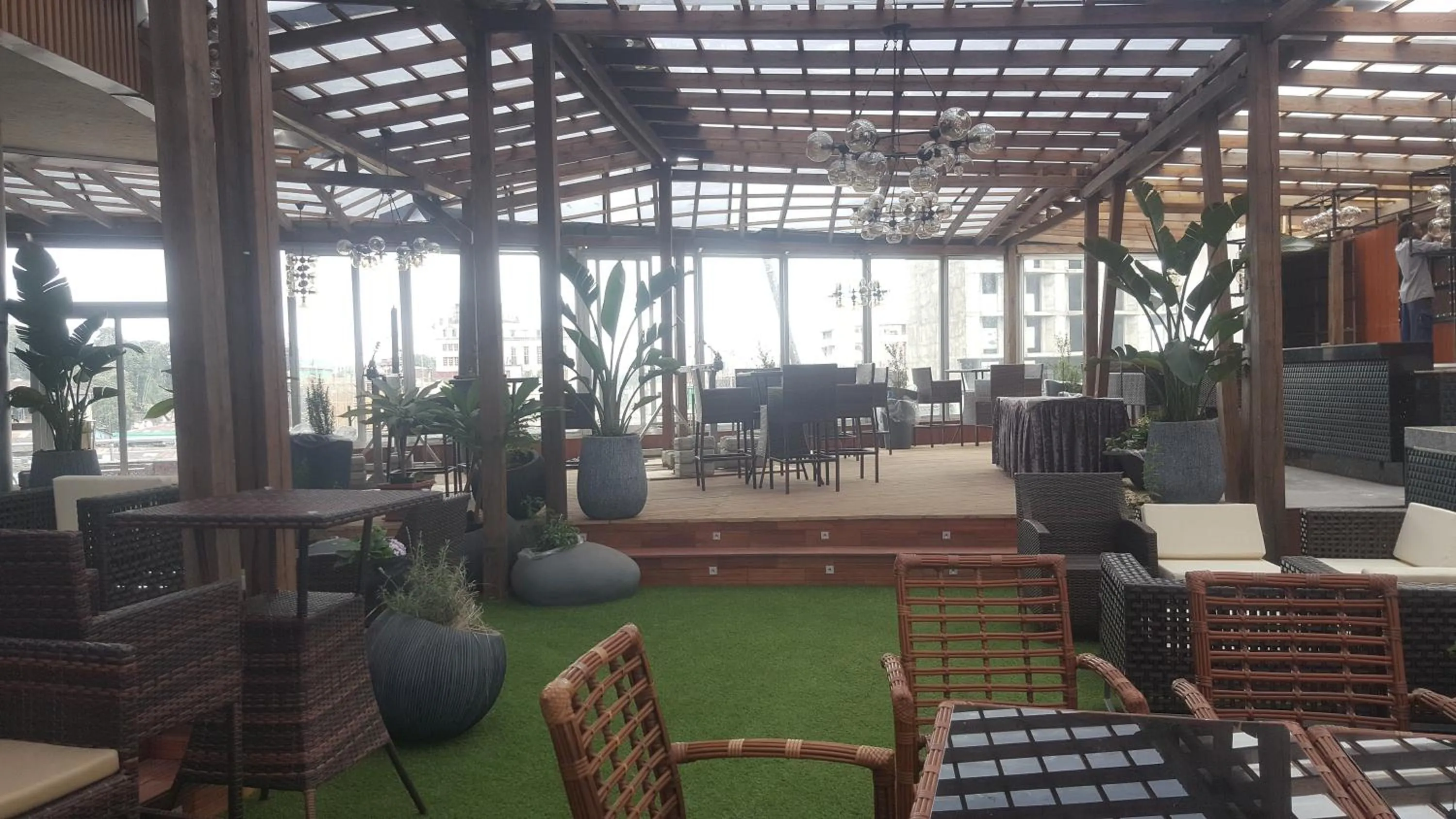 Restaurant/places to eat in Grand Eliana Hotel Conference & Spa