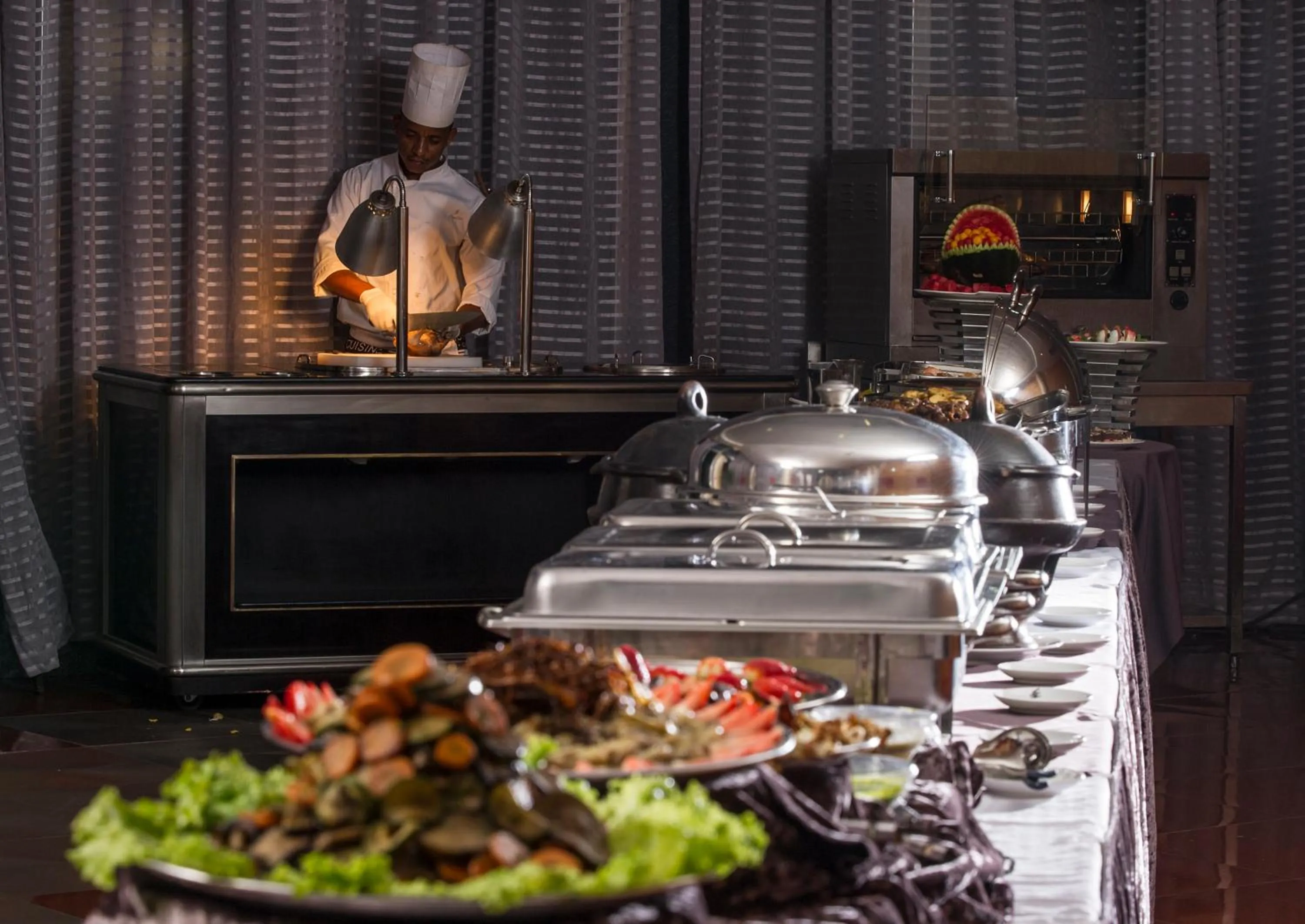 Restaurant/places to eat in Grand Eliana Hotel Conference & Spa