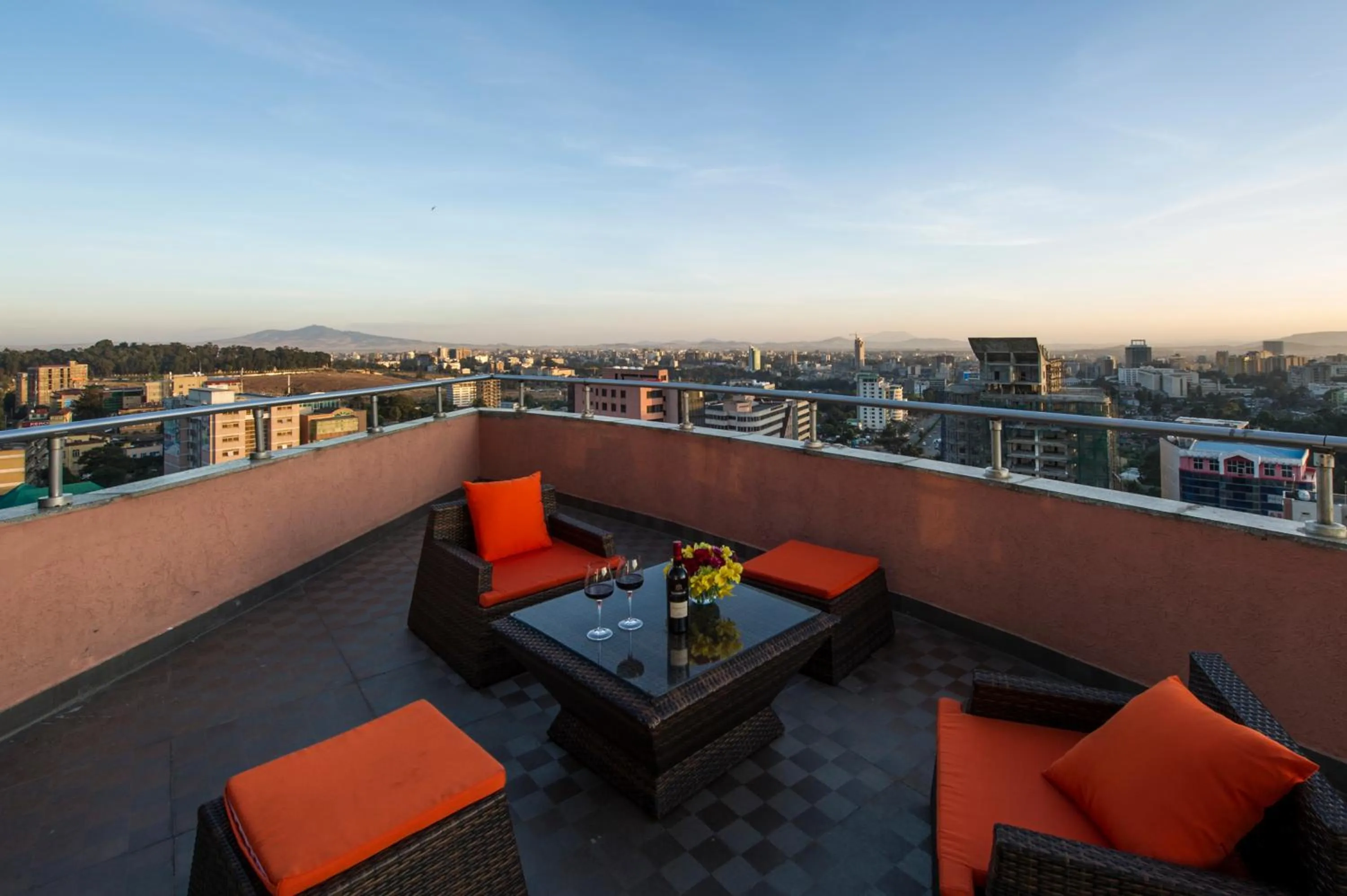 Balcony/Terrace in Grand Eliana Hotel Conference & Spa