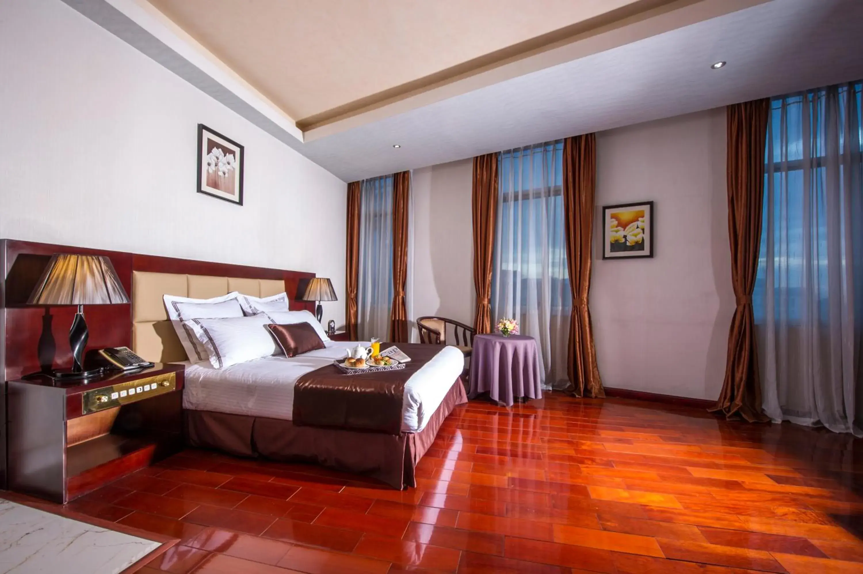 Bedroom, Bed in Grand Eliana Hotel Conference & Spa Bedroom, Bed in Grand Eliana Hotel Conference & Spa