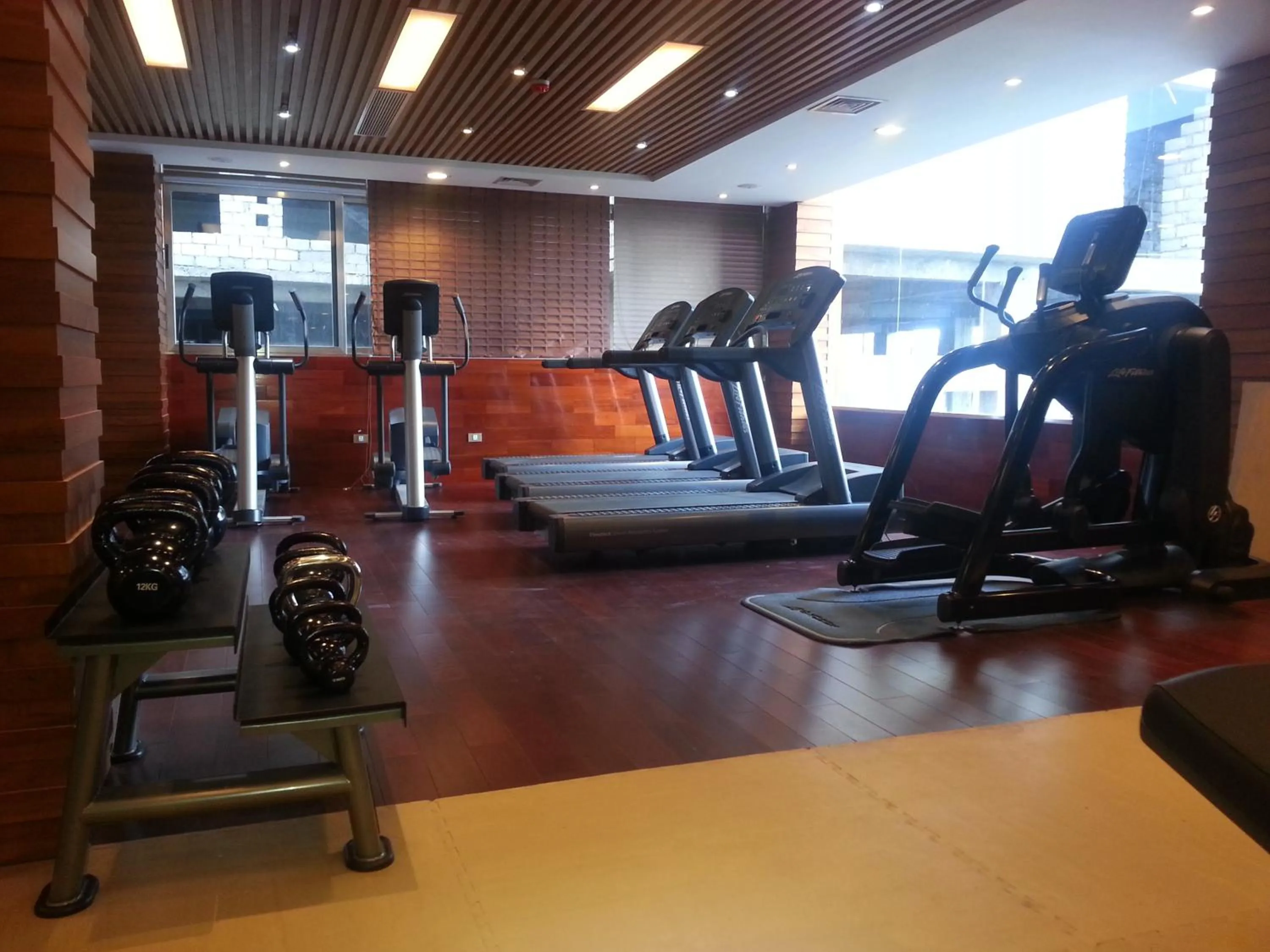 Fitness centre/facilities in Grand Eliana Hotel Conference & Spa