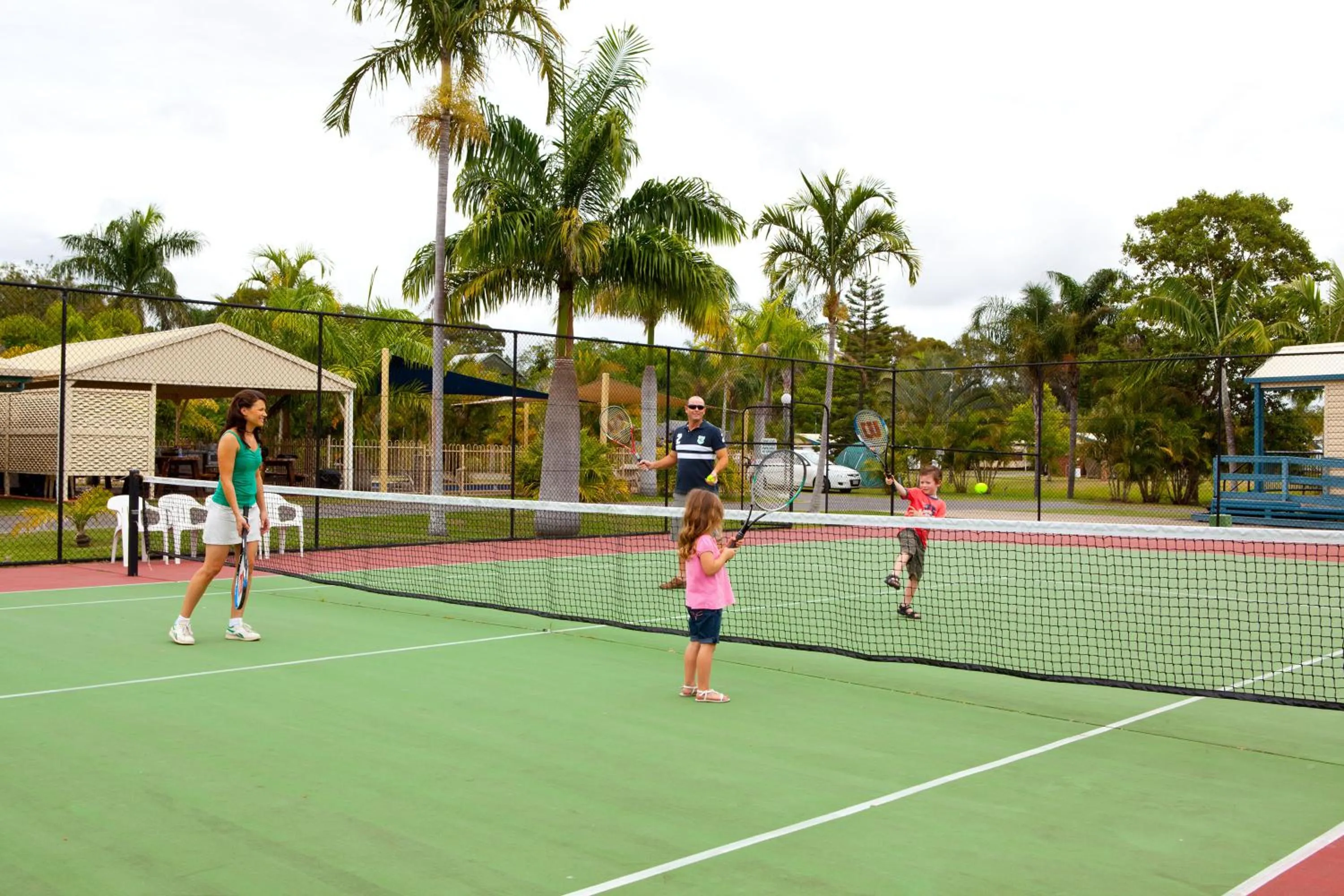 Tennis court in Discovery Parks - Fraser Street, Hervey Bay
