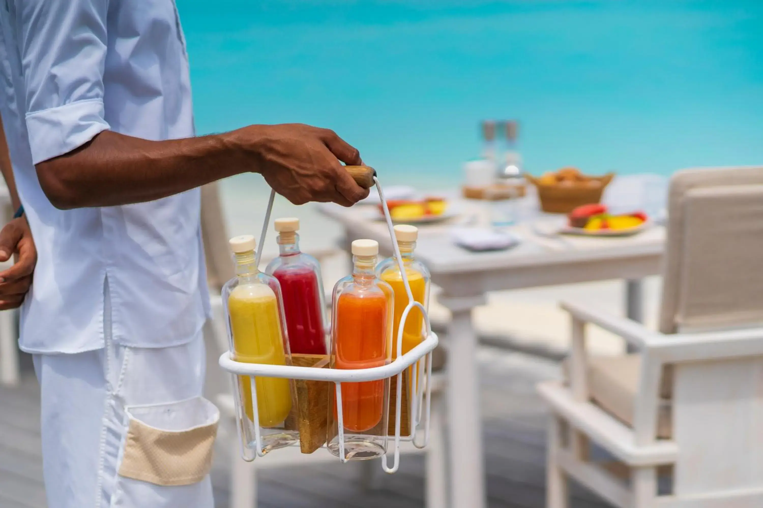 Buffet breakfast in Milaidhoo Maldives Buffet breakfast in Milaidhoo Maldives