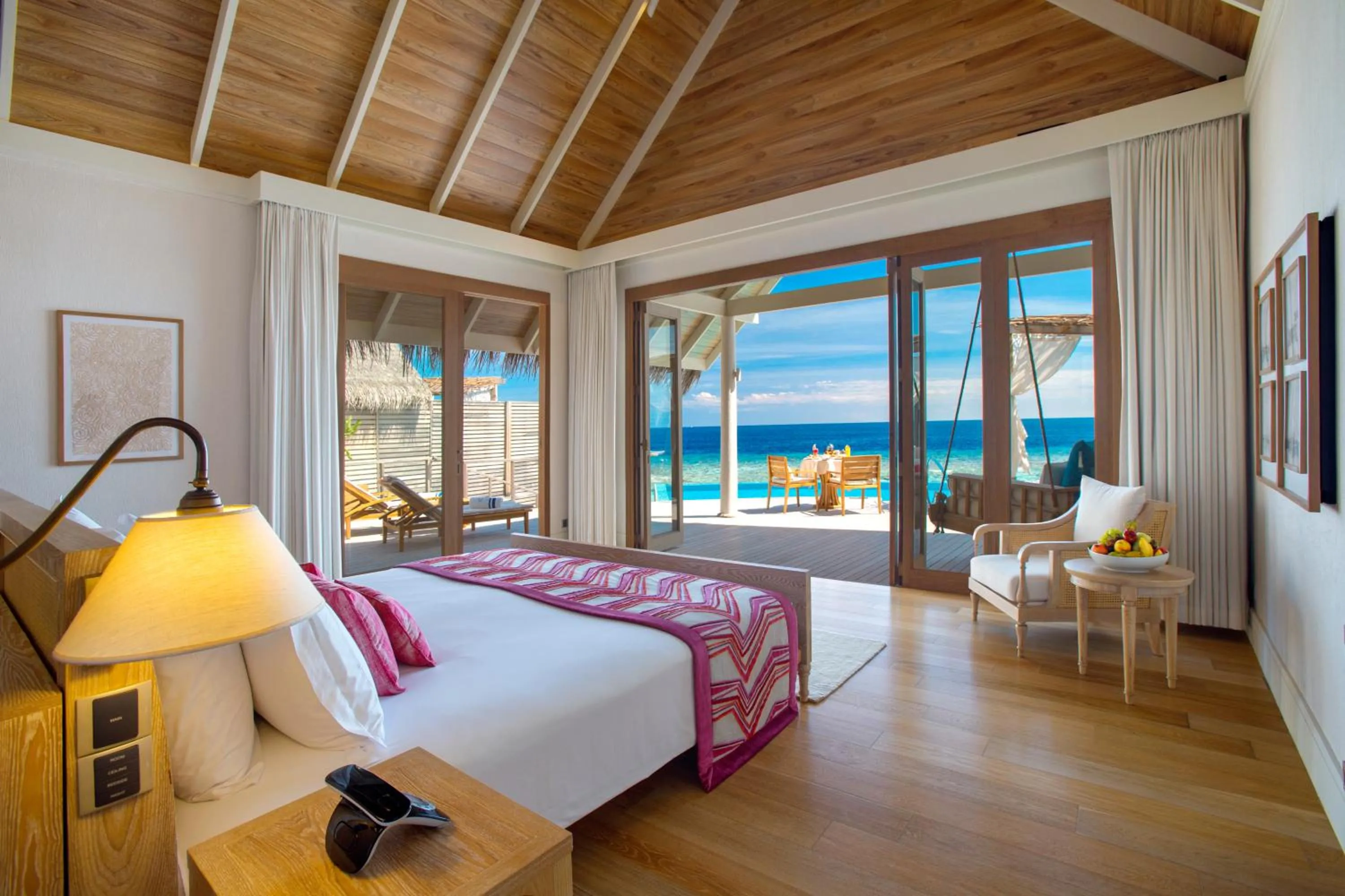 Sea view, Bed in Milaidhoo Maldives