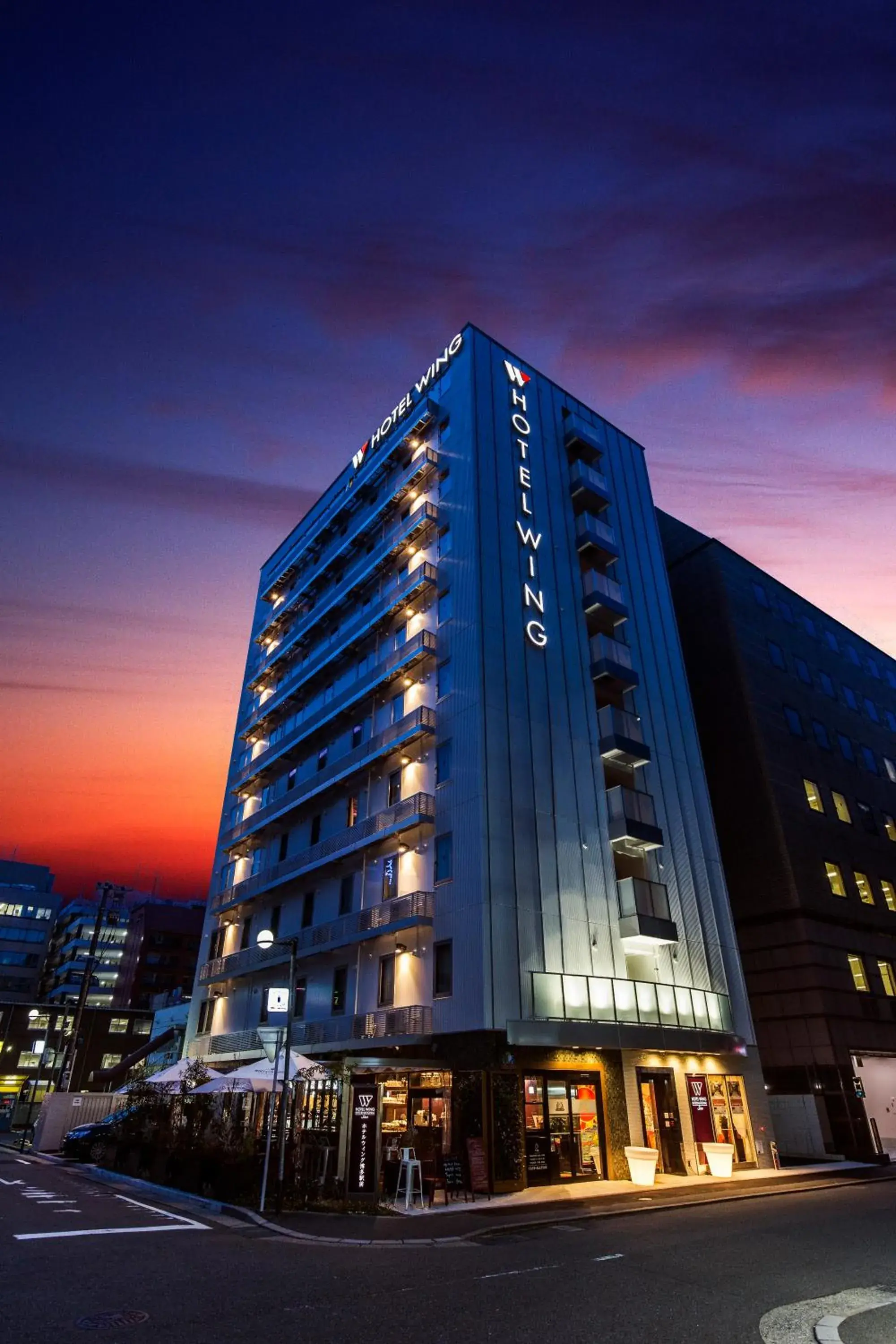 Property building in Hotel Wing International Select Hakata-Ekimae Property building in Hotel Wing International Select Hakata-Ekimae