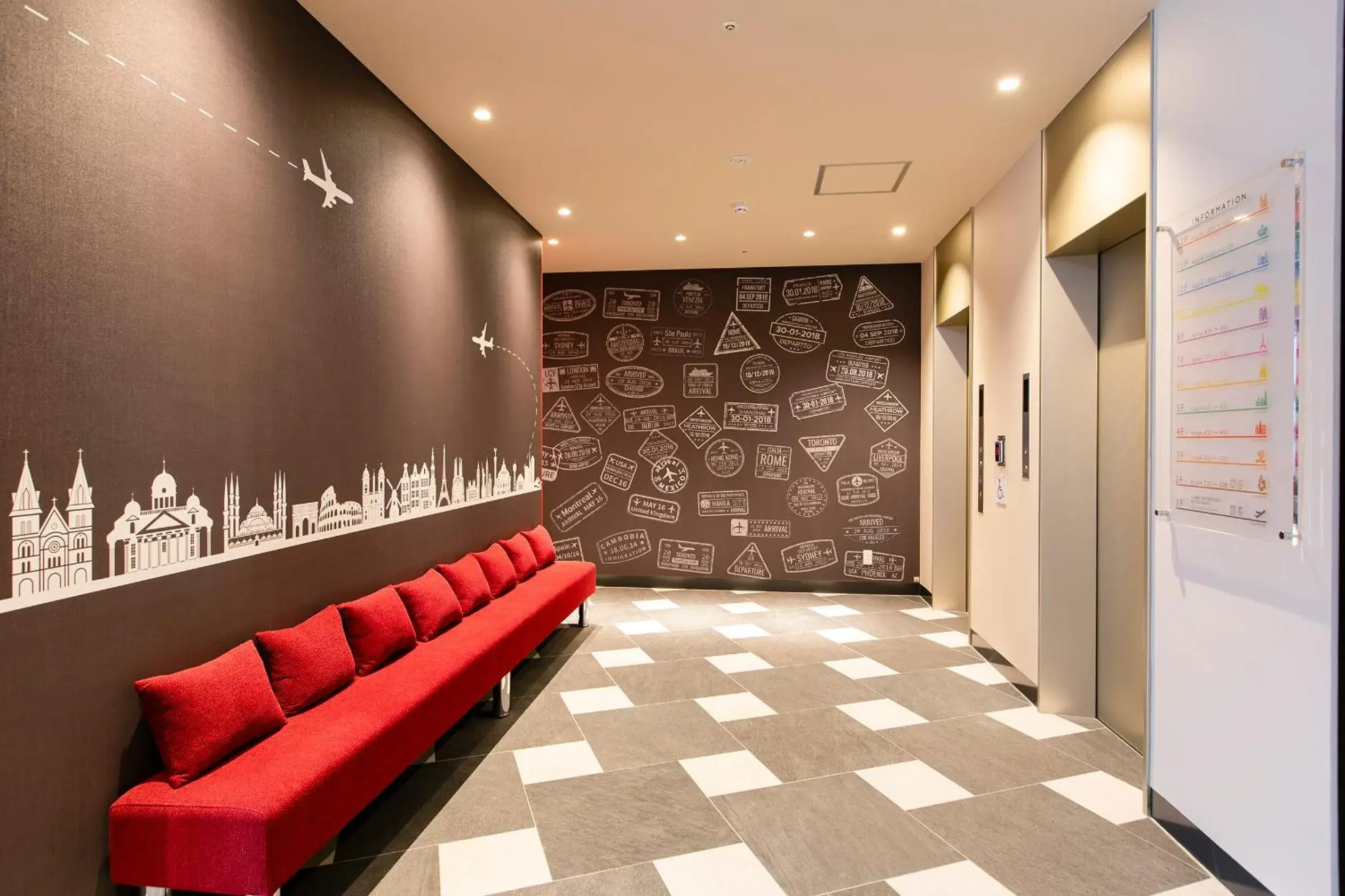 Lobby or reception in Hotel Wing International Select Hakata-Ekimae Lobby or reception in Hotel Wing International Select Hakata-Ekimae
