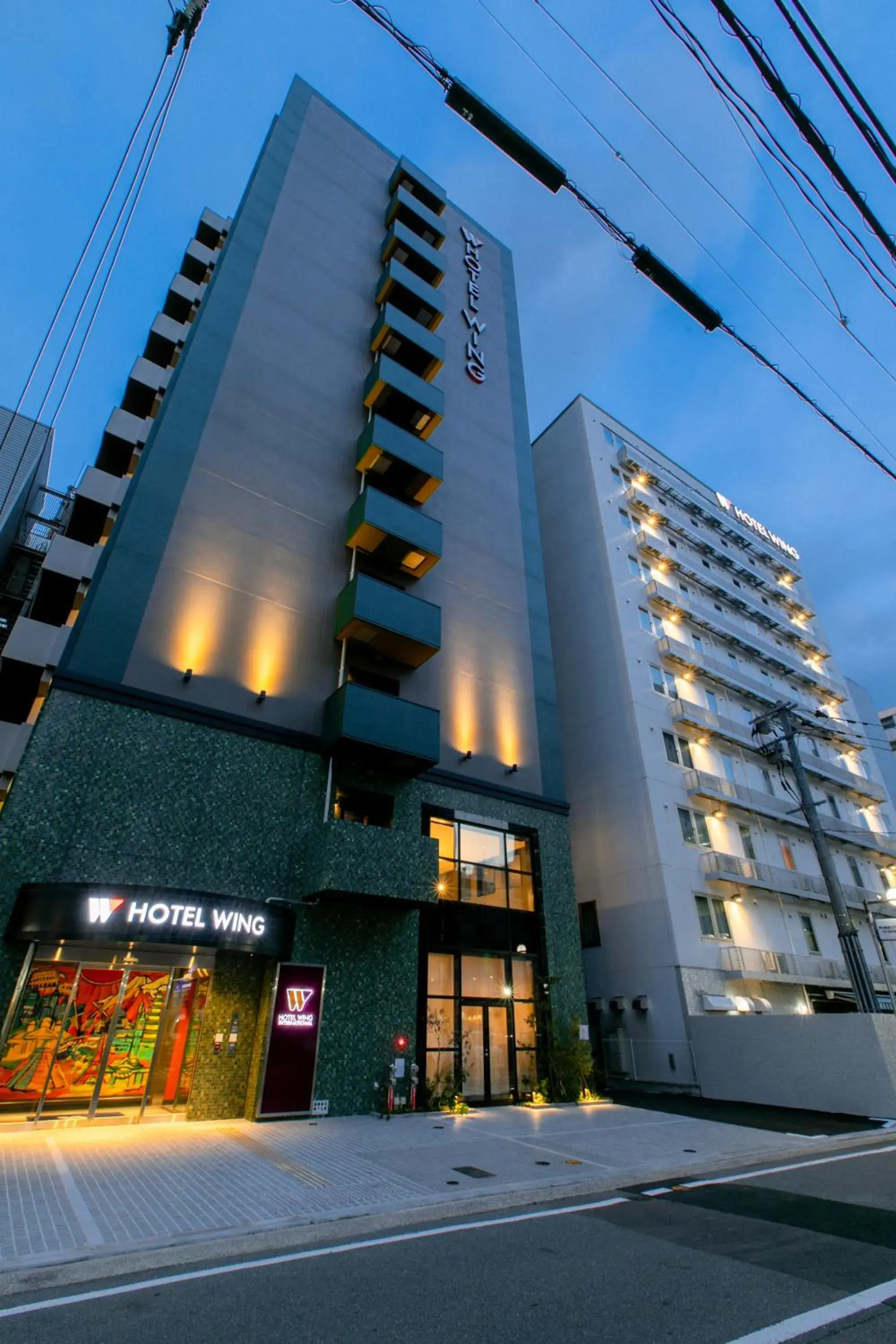 Property building in Hotel Wing International Select Hakata-Ekimae Property building in Hotel Wing International Select Hakata-Ekimae