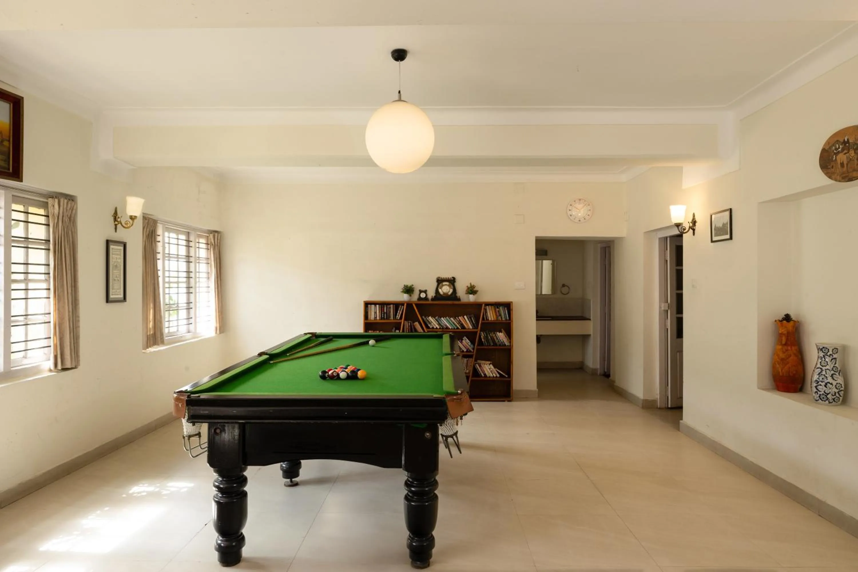 Game Room in Colonels inn