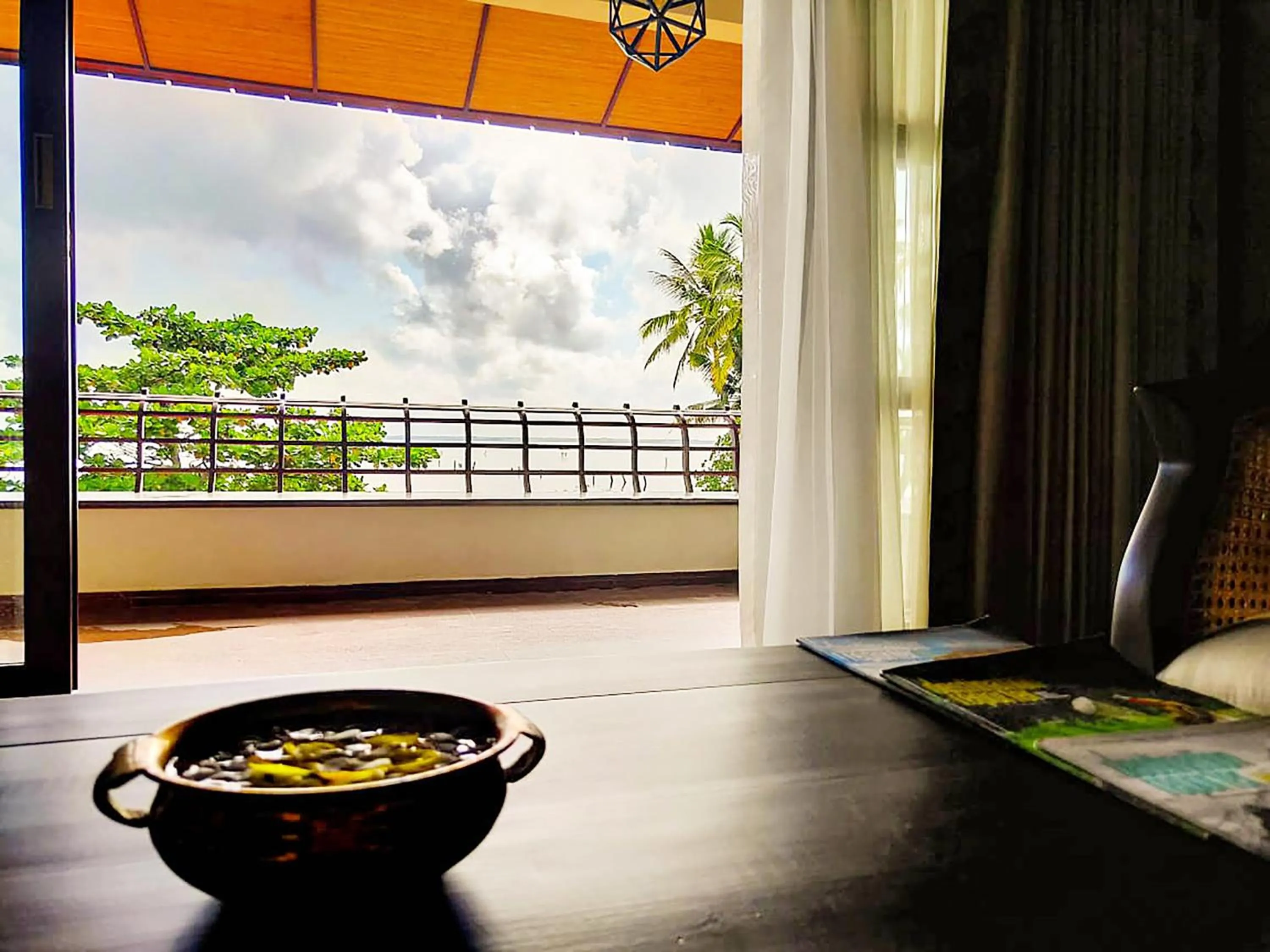 Balcony/Terrace in Niraamaya Wellness Retreats Backwaters And Beyond Kumarakom
