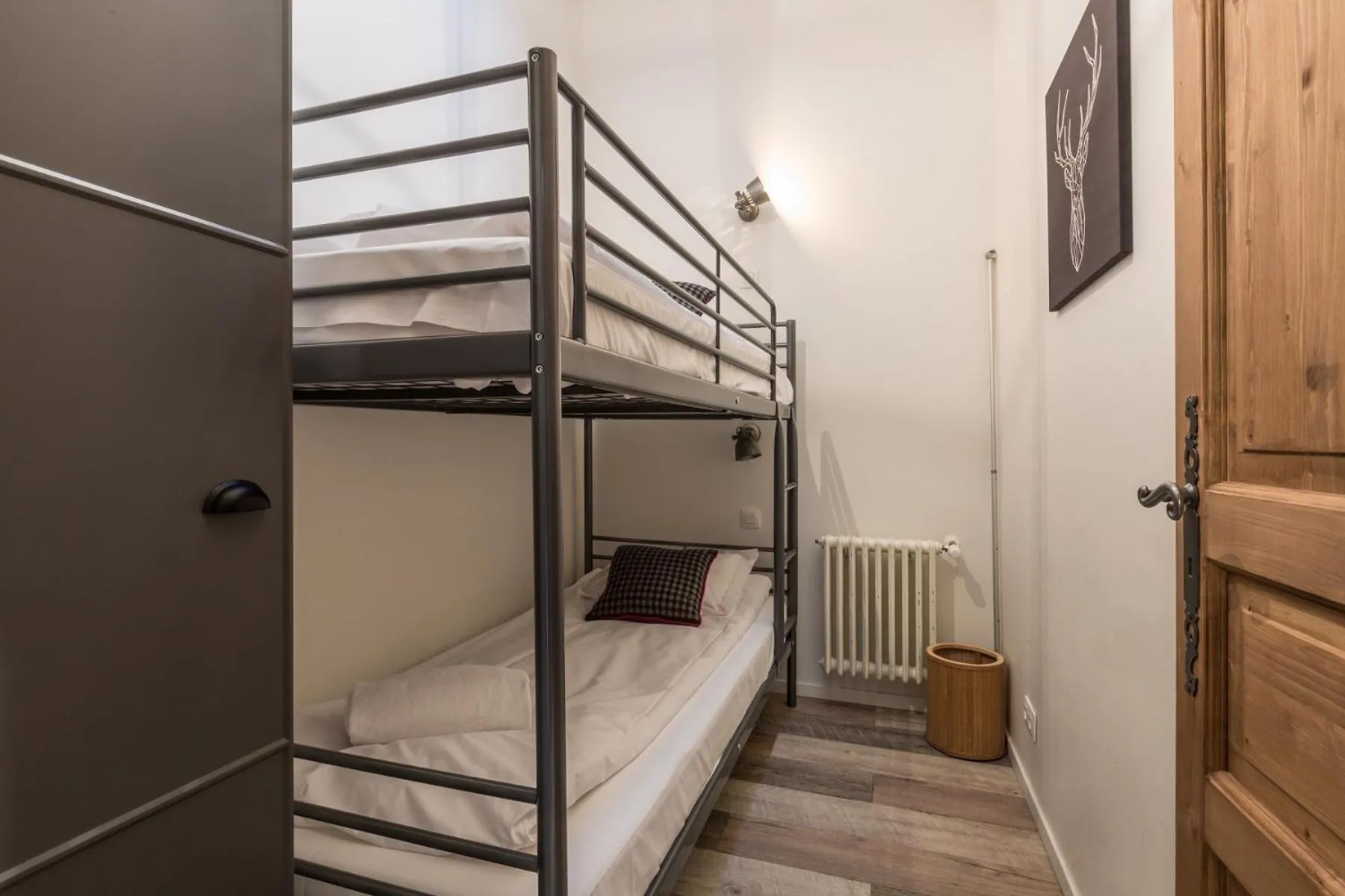 Bedroom, Bed in Loft Apartment High Rimaye - Mont Blanc Views, Close to Brevent