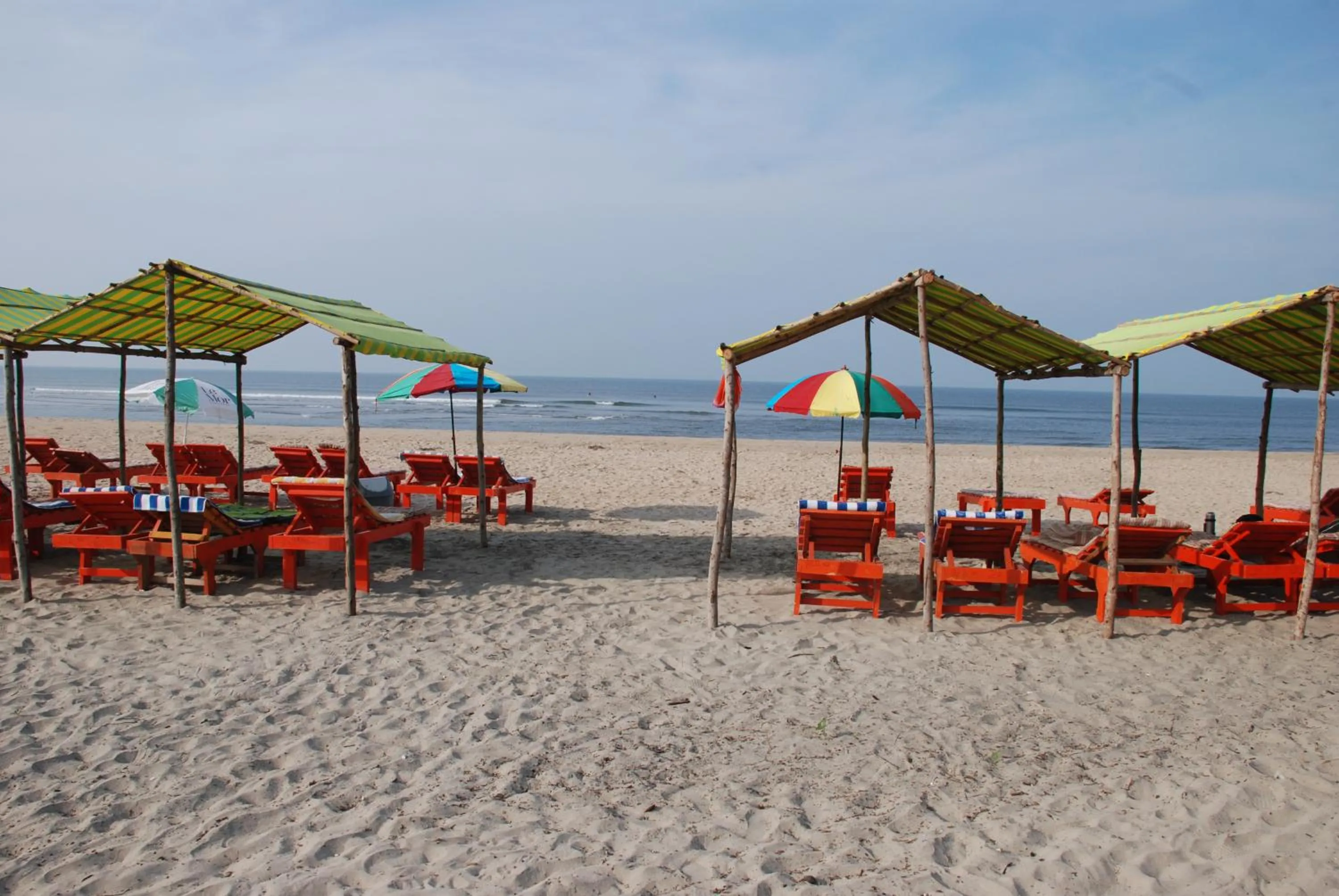 Day in Sunset & Waves Resort, Mandrem Beach