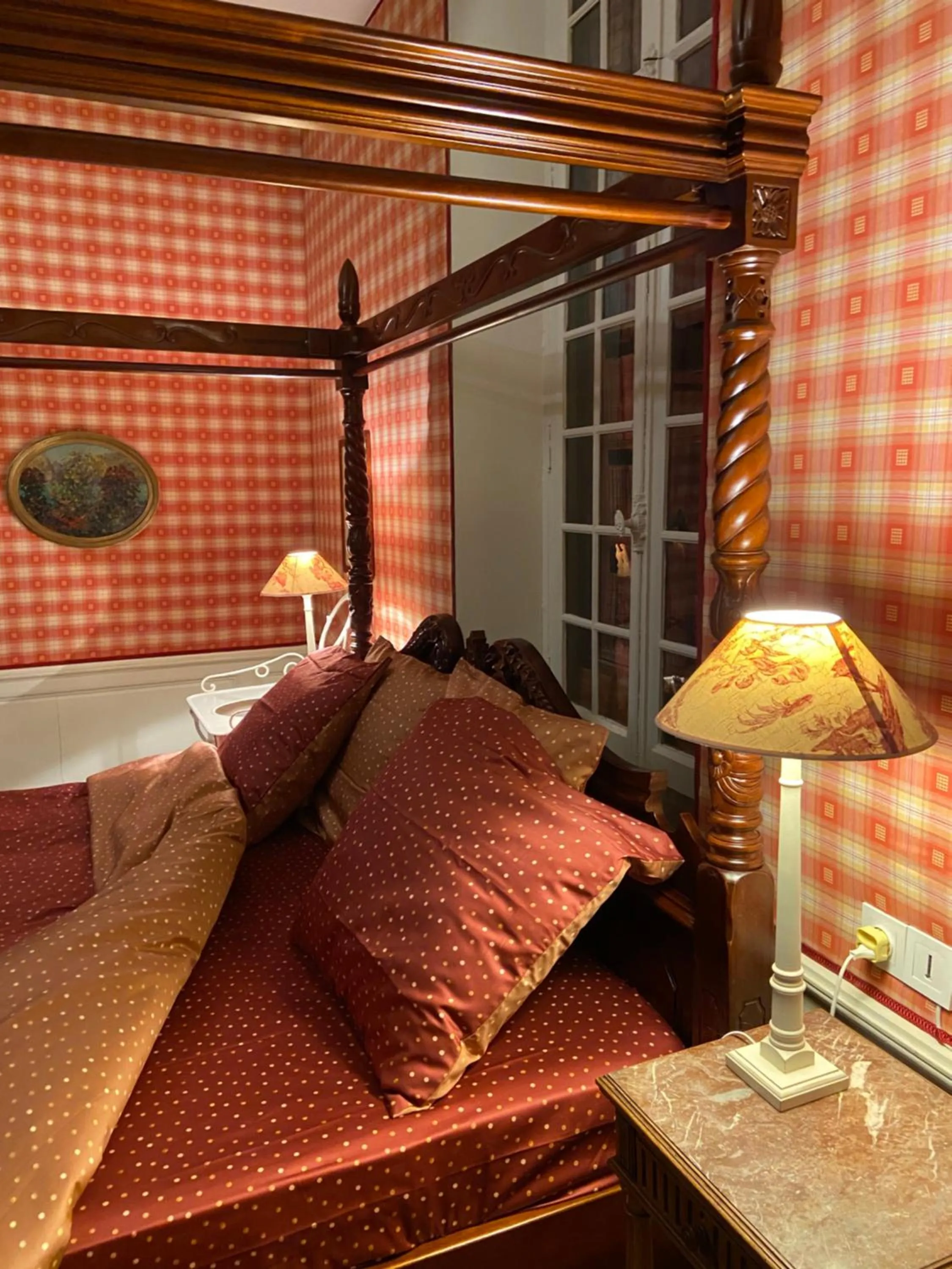 Bed in Le Castel Ecossais