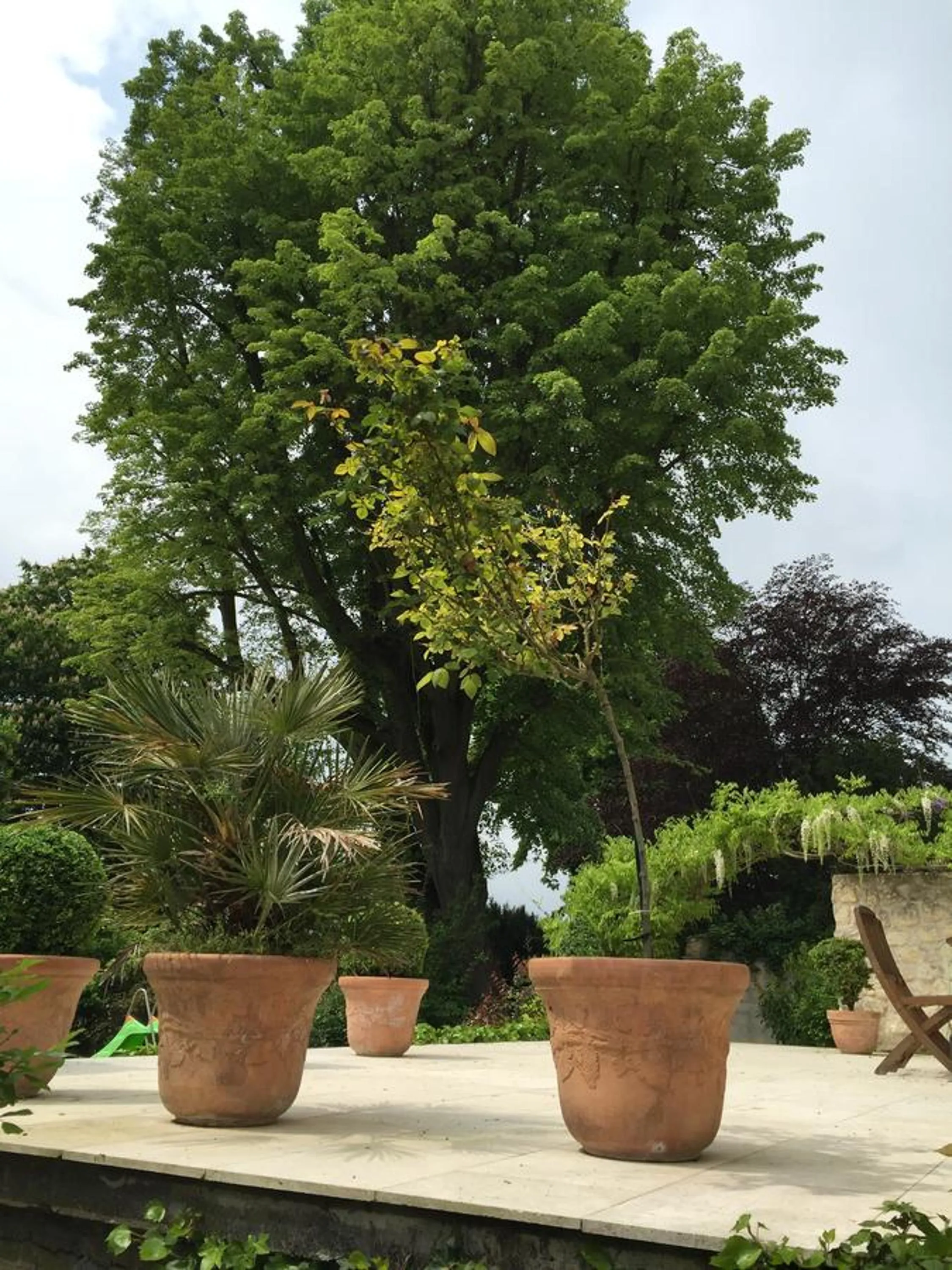 Patio in Le Castel Ecossais