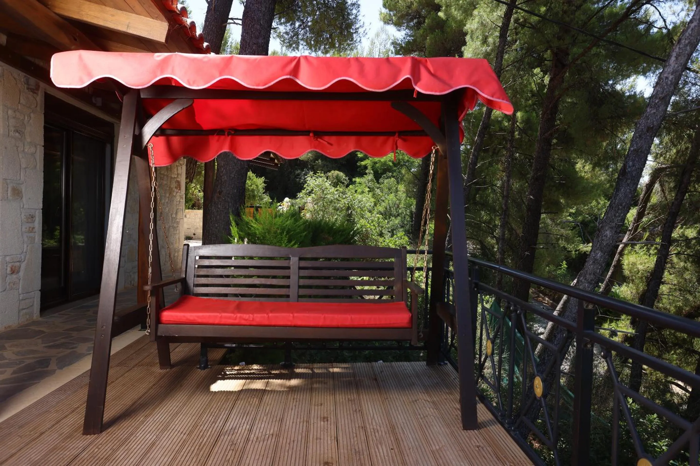 Balcony/Terrace in Akritas Ef Zin Villas & Suites