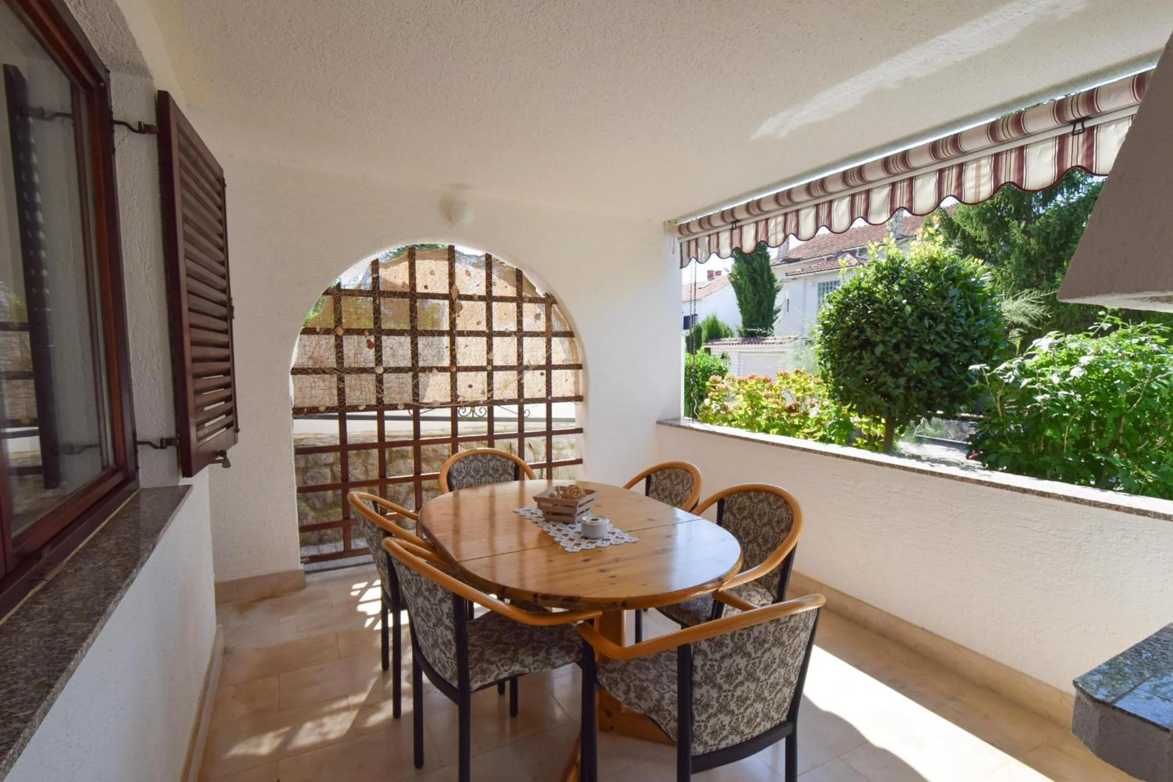 Balcony/Terrace in Apartment Petrlin