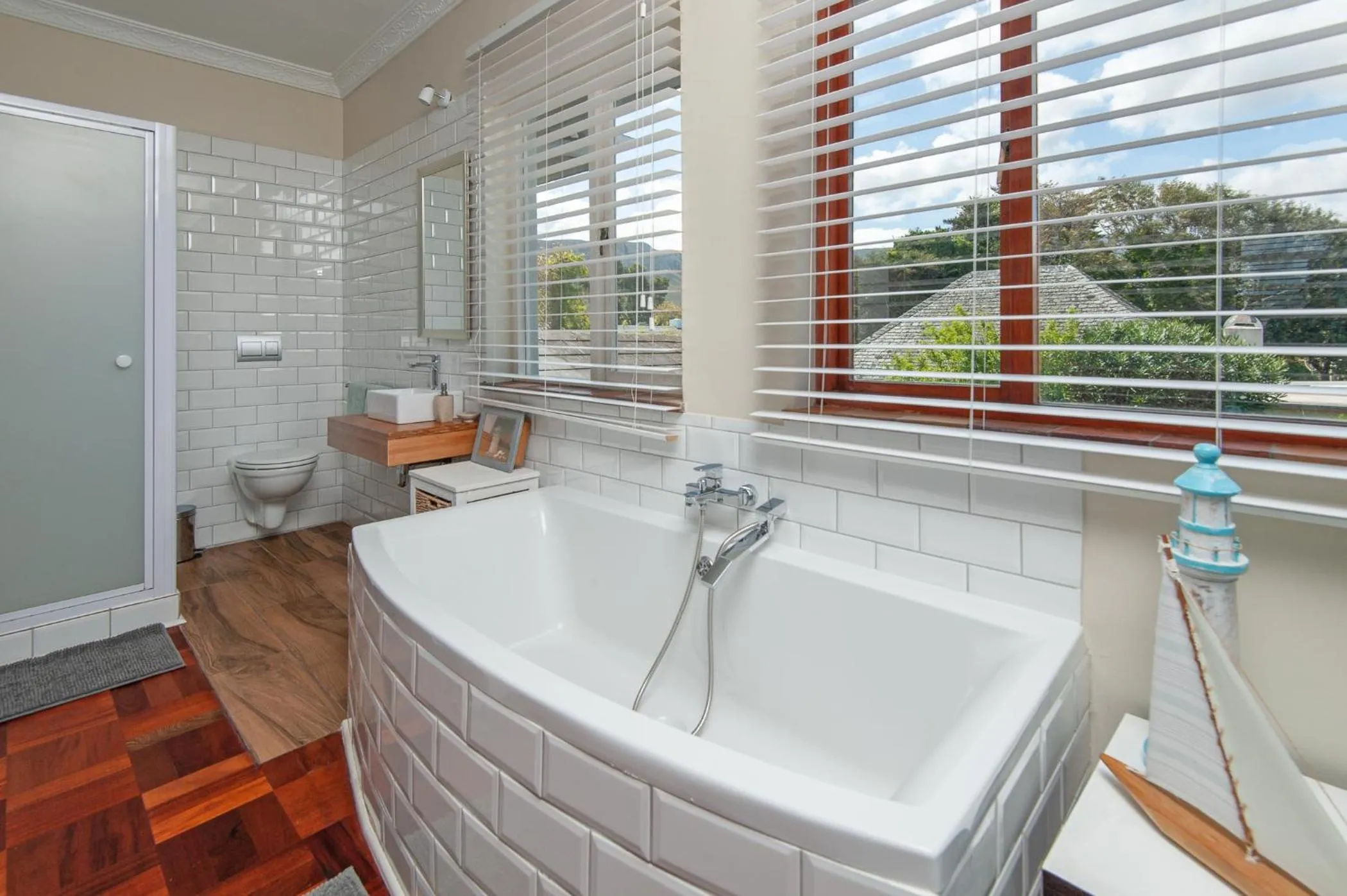 Shower in 6 Stemmet Lodge