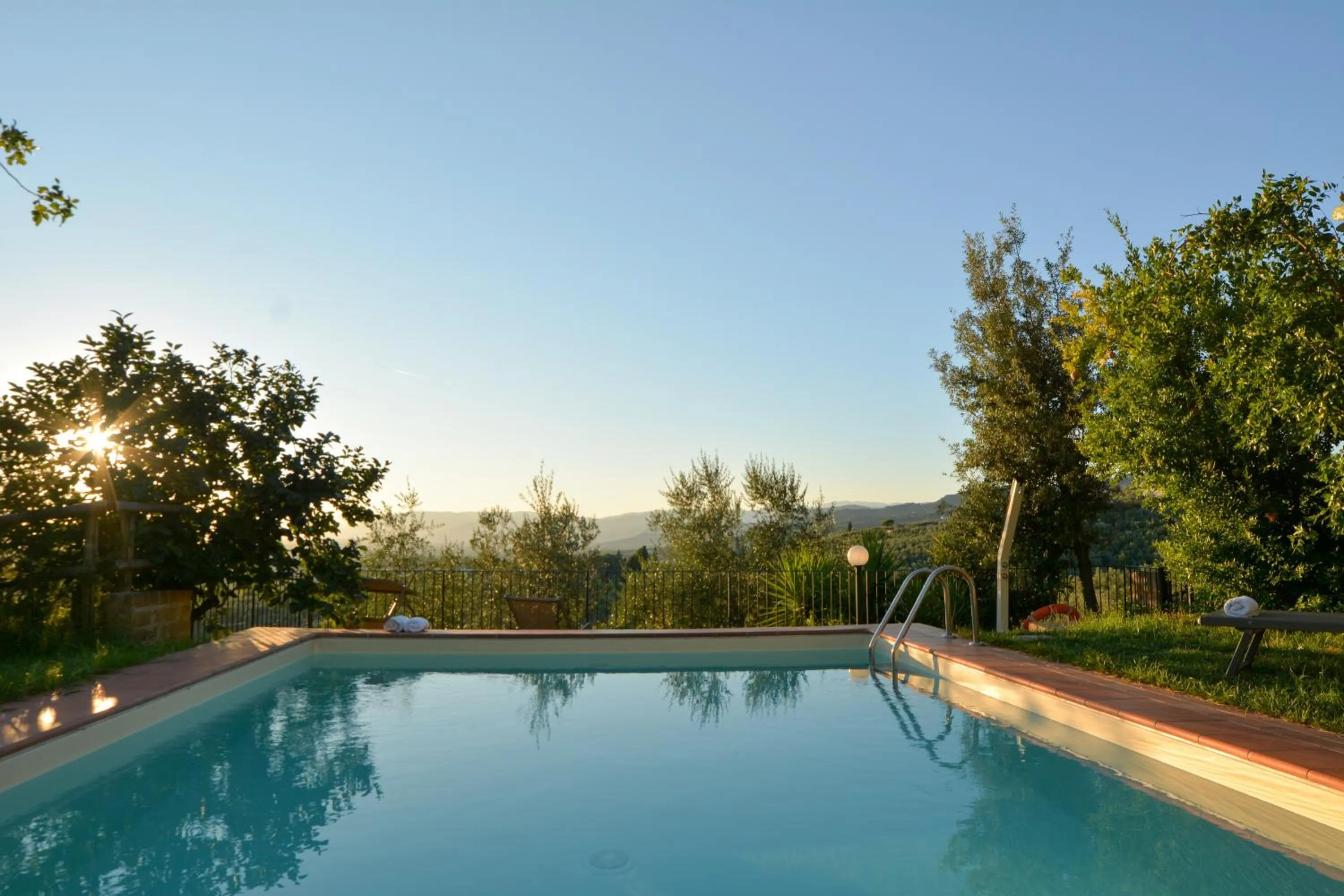 Natural landscape in Agriturismo Podere Rondinaio