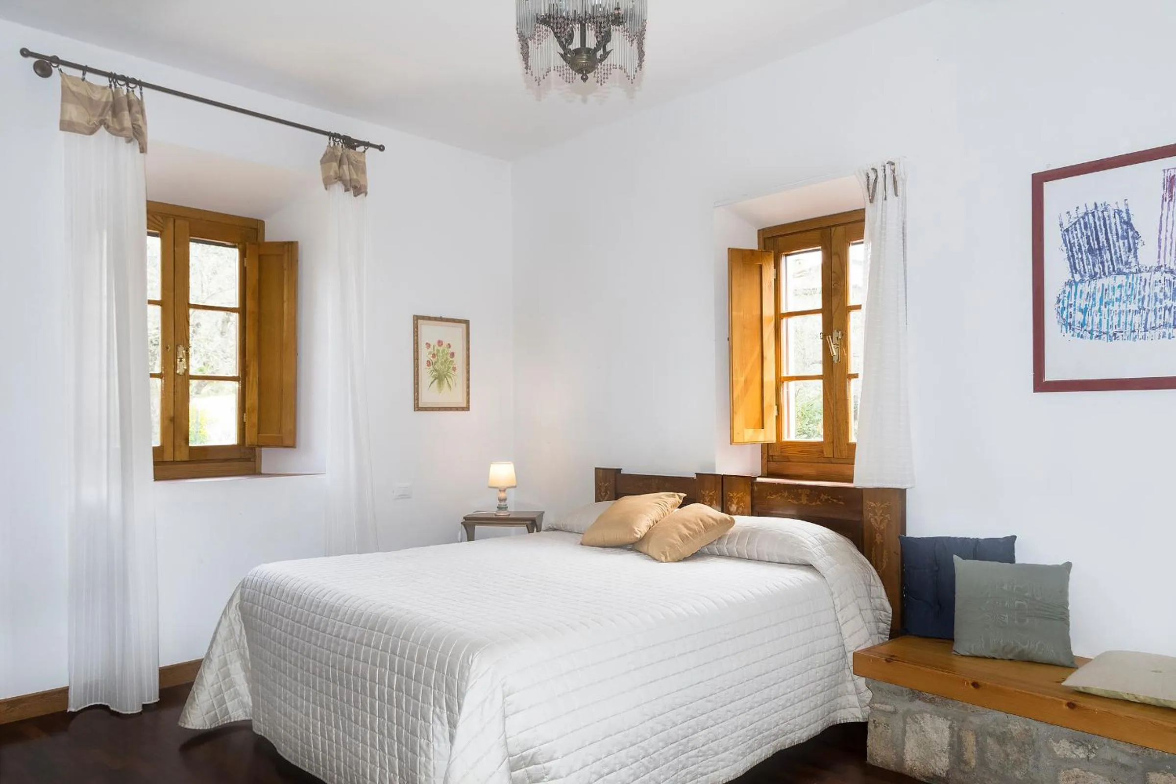 Bed in Agriturismo Podere Rondinaio