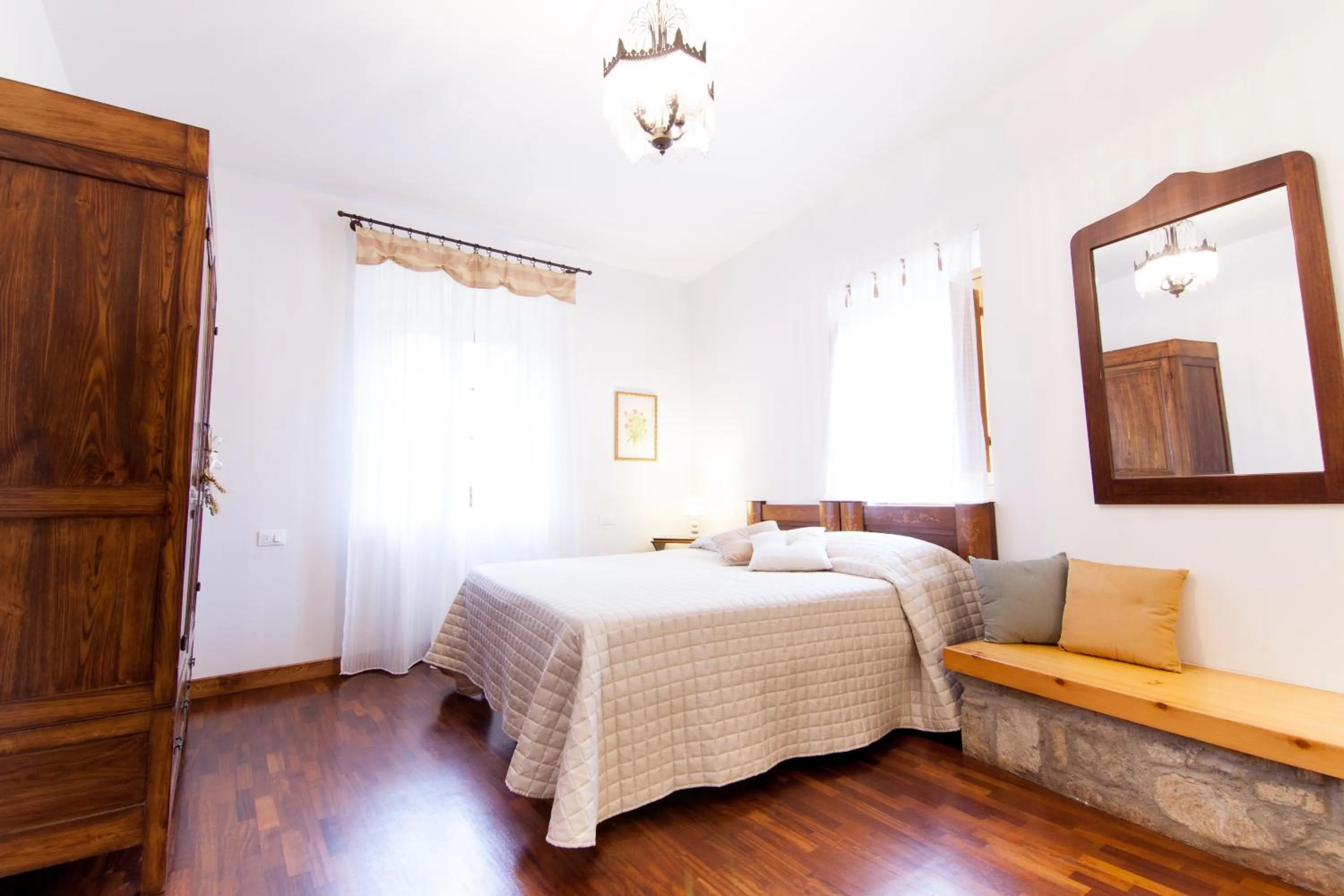 Bedroom, Bed in Agriturismo Podere Rondinaio