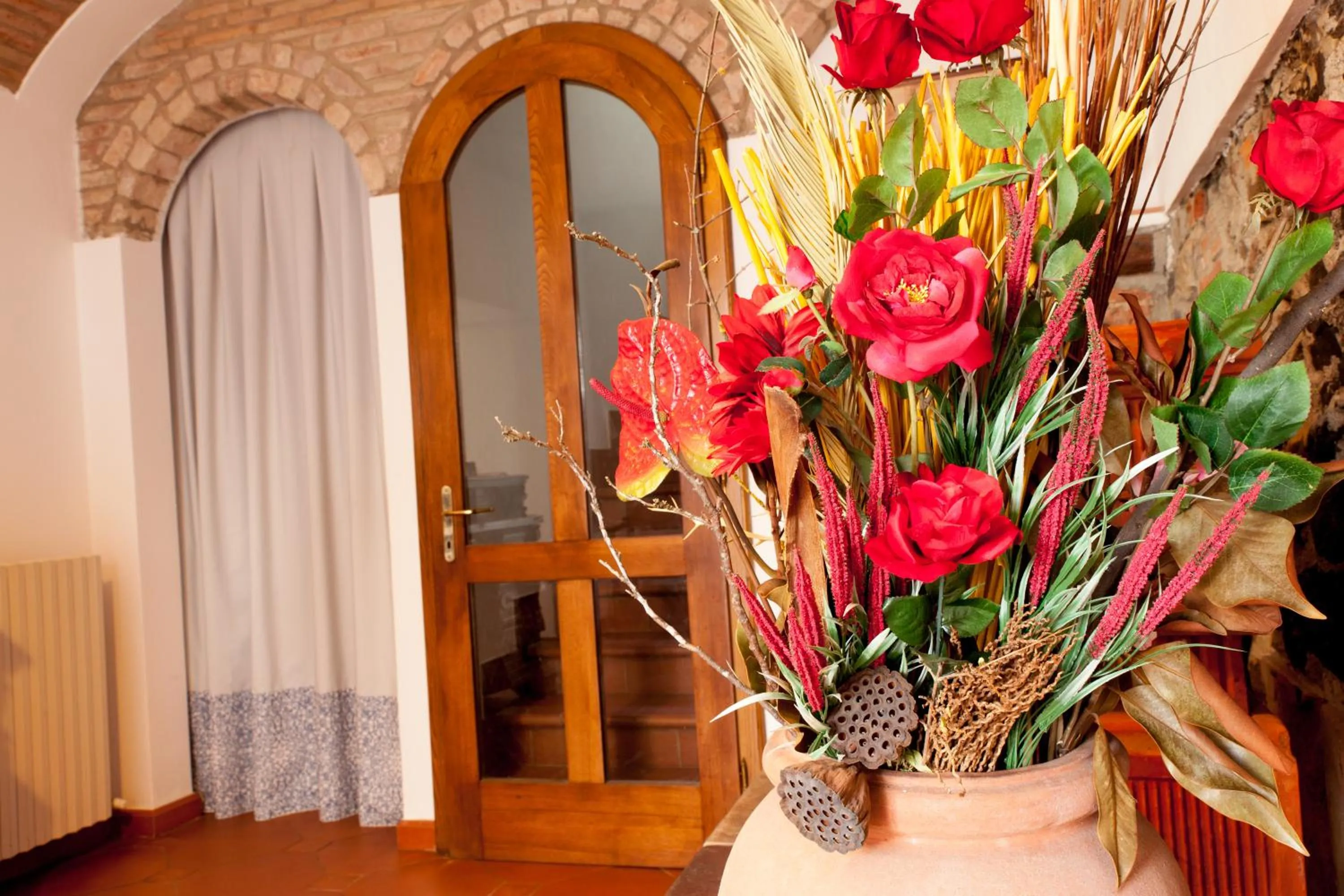 Lobby or reception in Agriturismo Podere Rondinaio