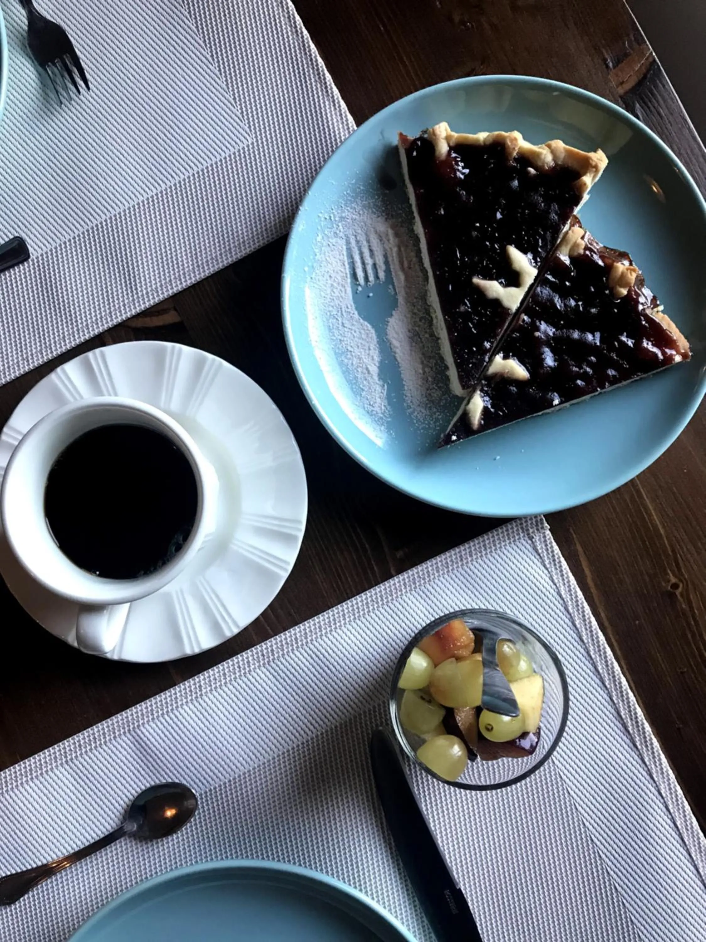 Italian breakfast in Agriturismo Podere Rondinaio