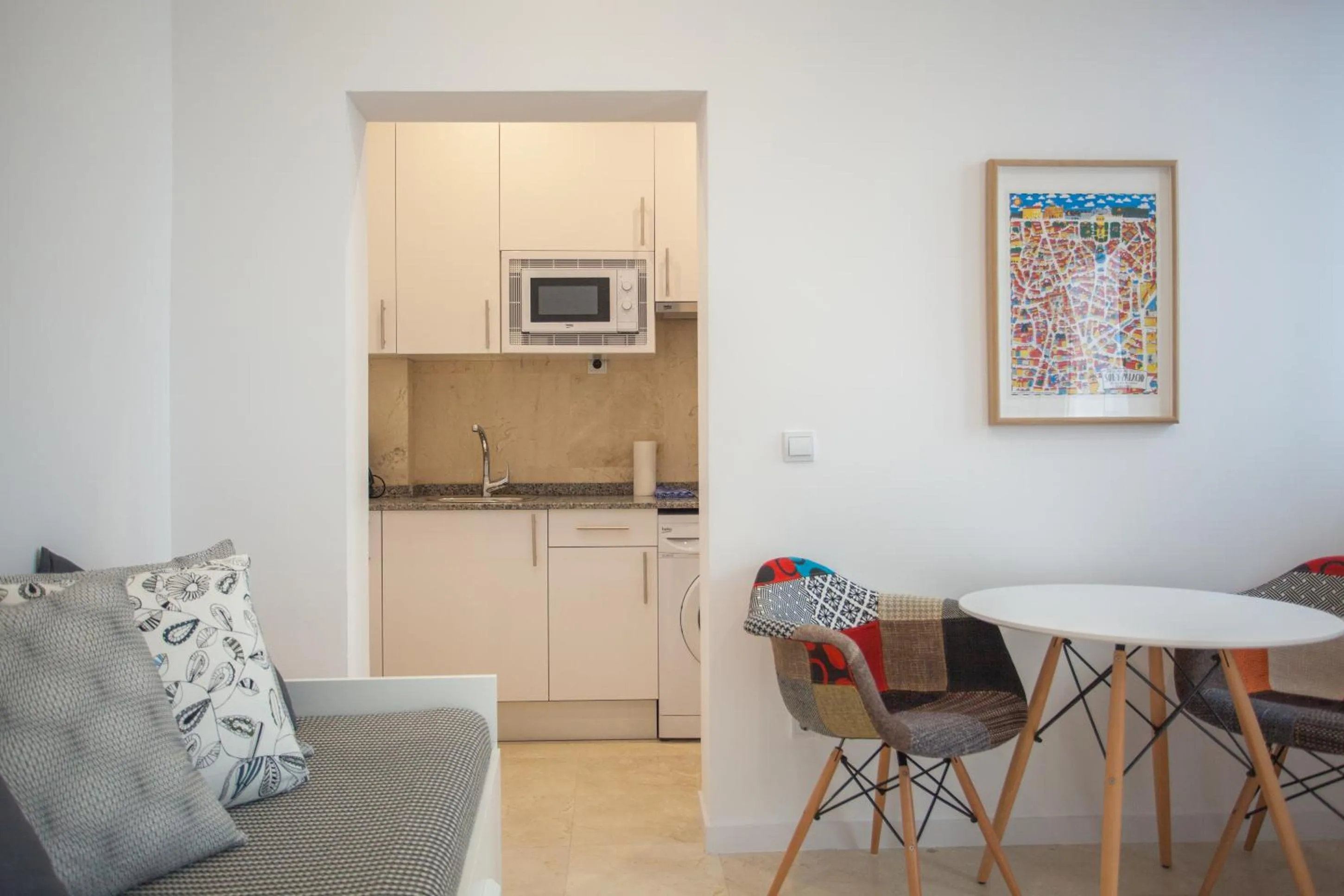 Living room in Apartment in Malasaña